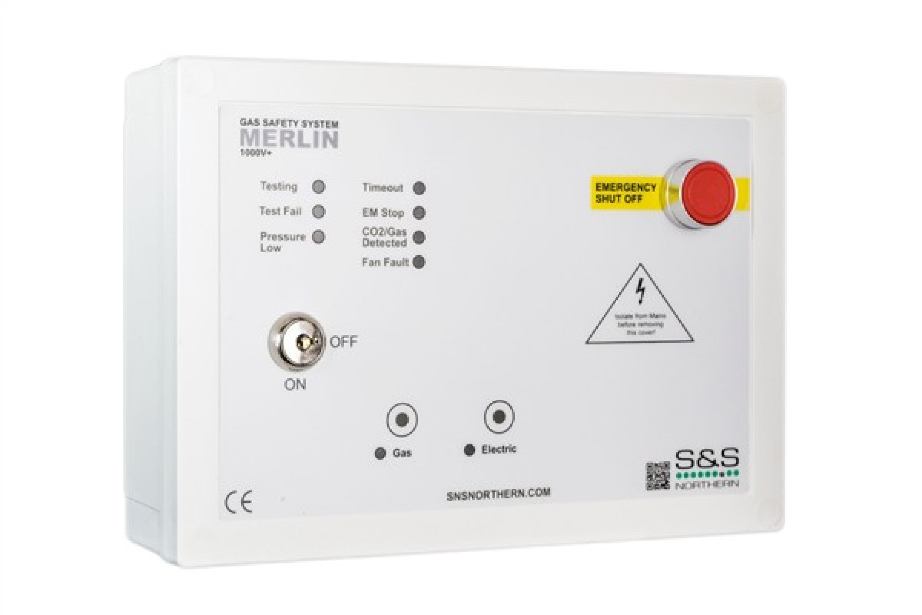 S&S 1000V+ Gas Proving System Electrical Isolation And Ventilation Monitoring