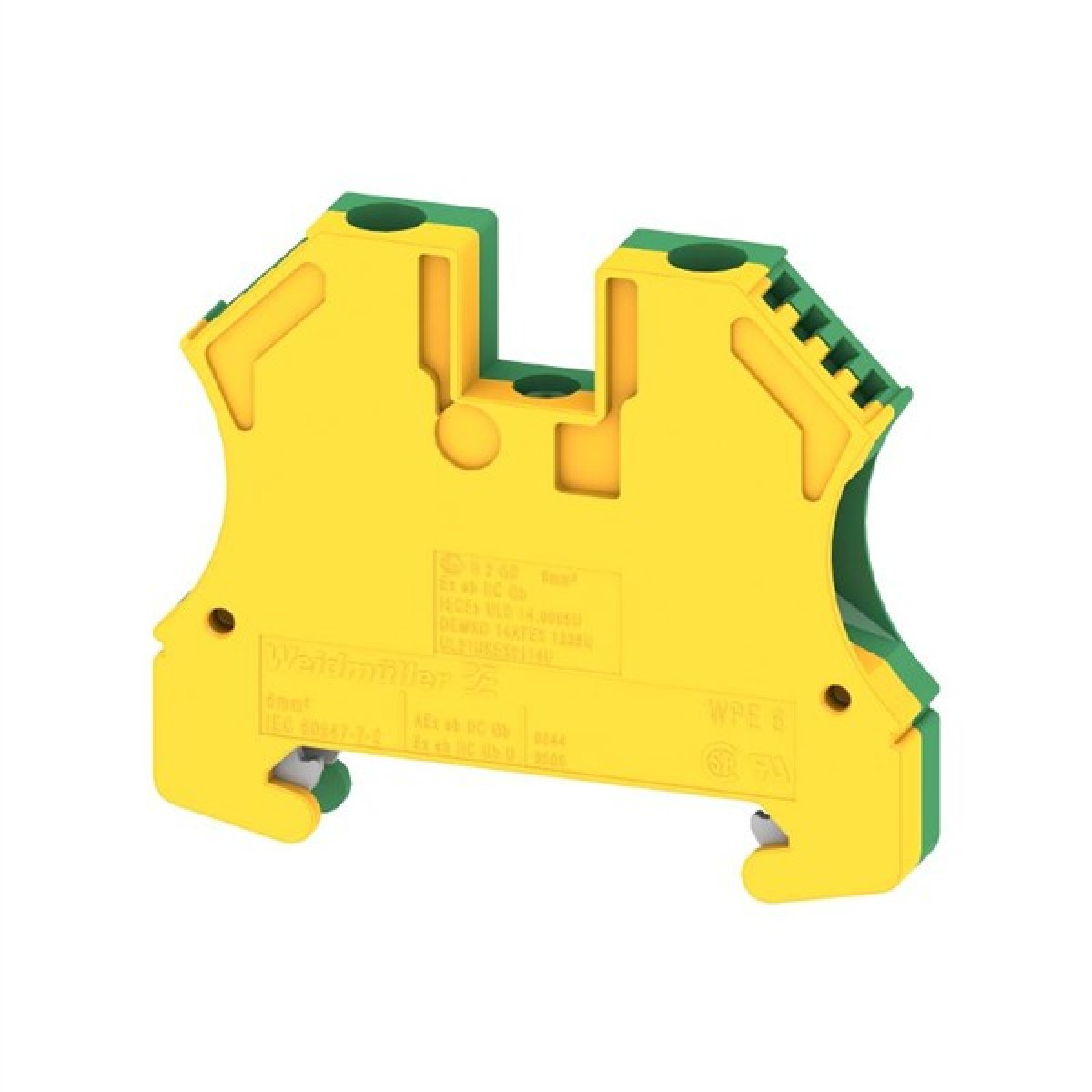 Weidmuller 1010200000 WPE 6 6mm Earth Terminal