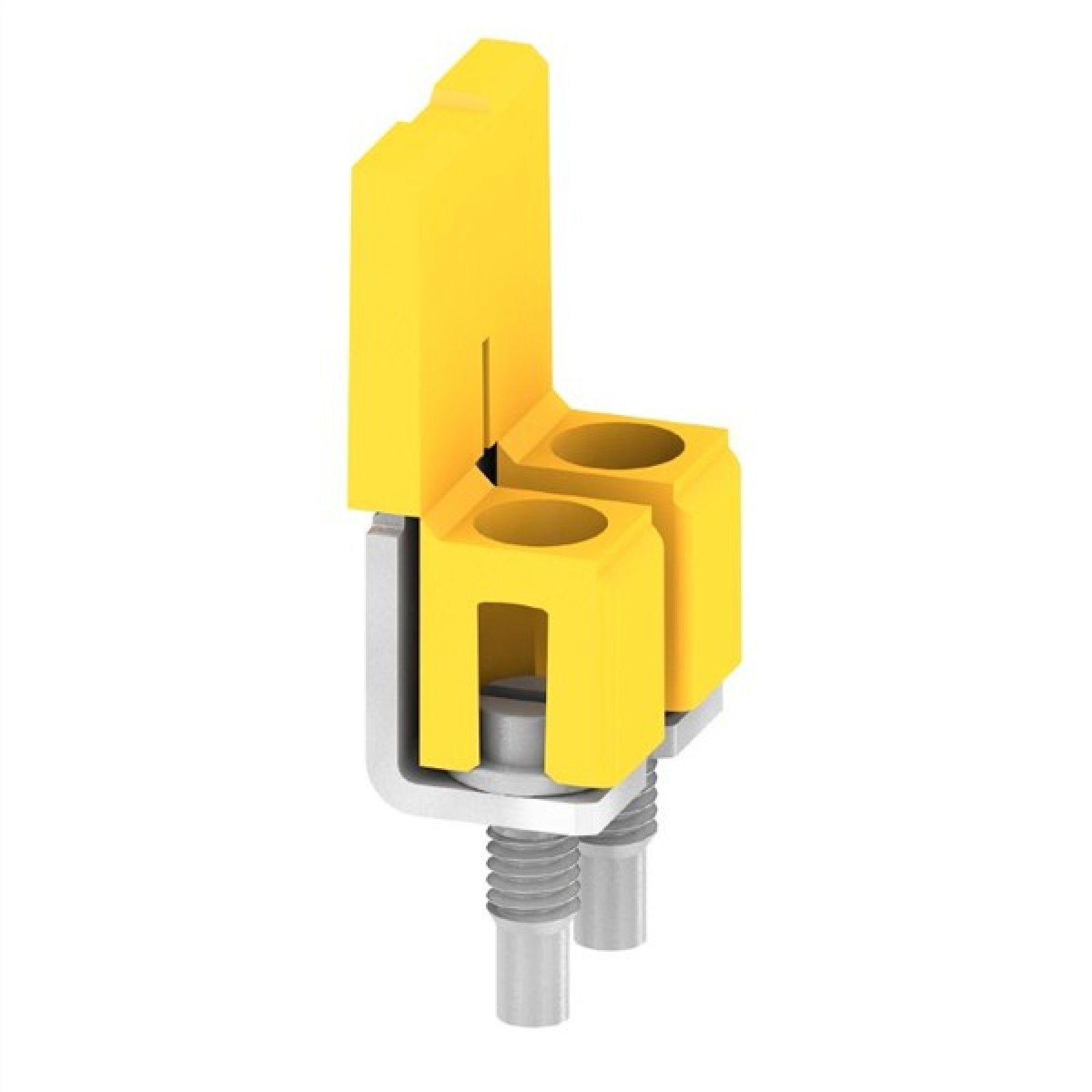 Weidmuller 1051960000 WQV 4/2 2 Pole Cross Connector Jumper bar for WDU 4 4mm Terminal