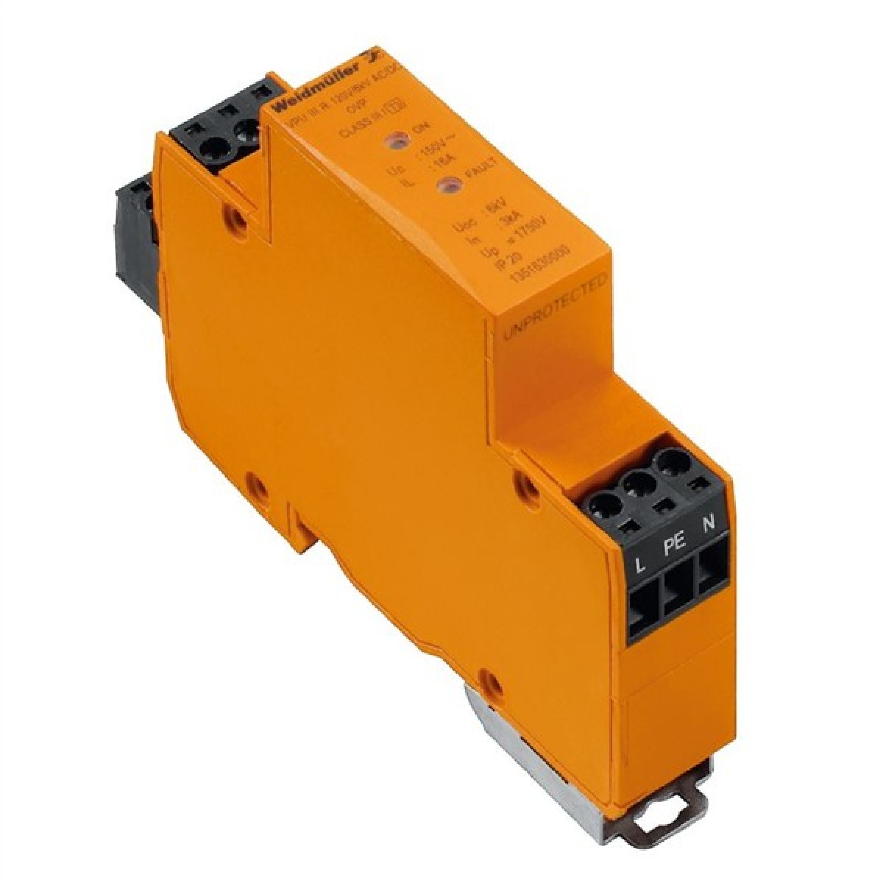 Weidmuller VPU III R Surge Protection Module 120V 6kV AC/DC