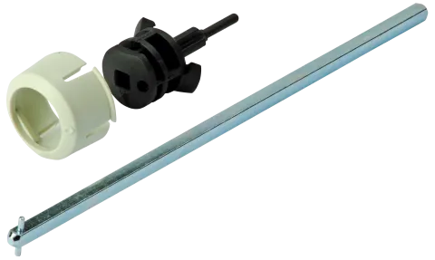 Socomec 14070520 Shaft for external handle S000/S00/S0 type 200mm 5x5