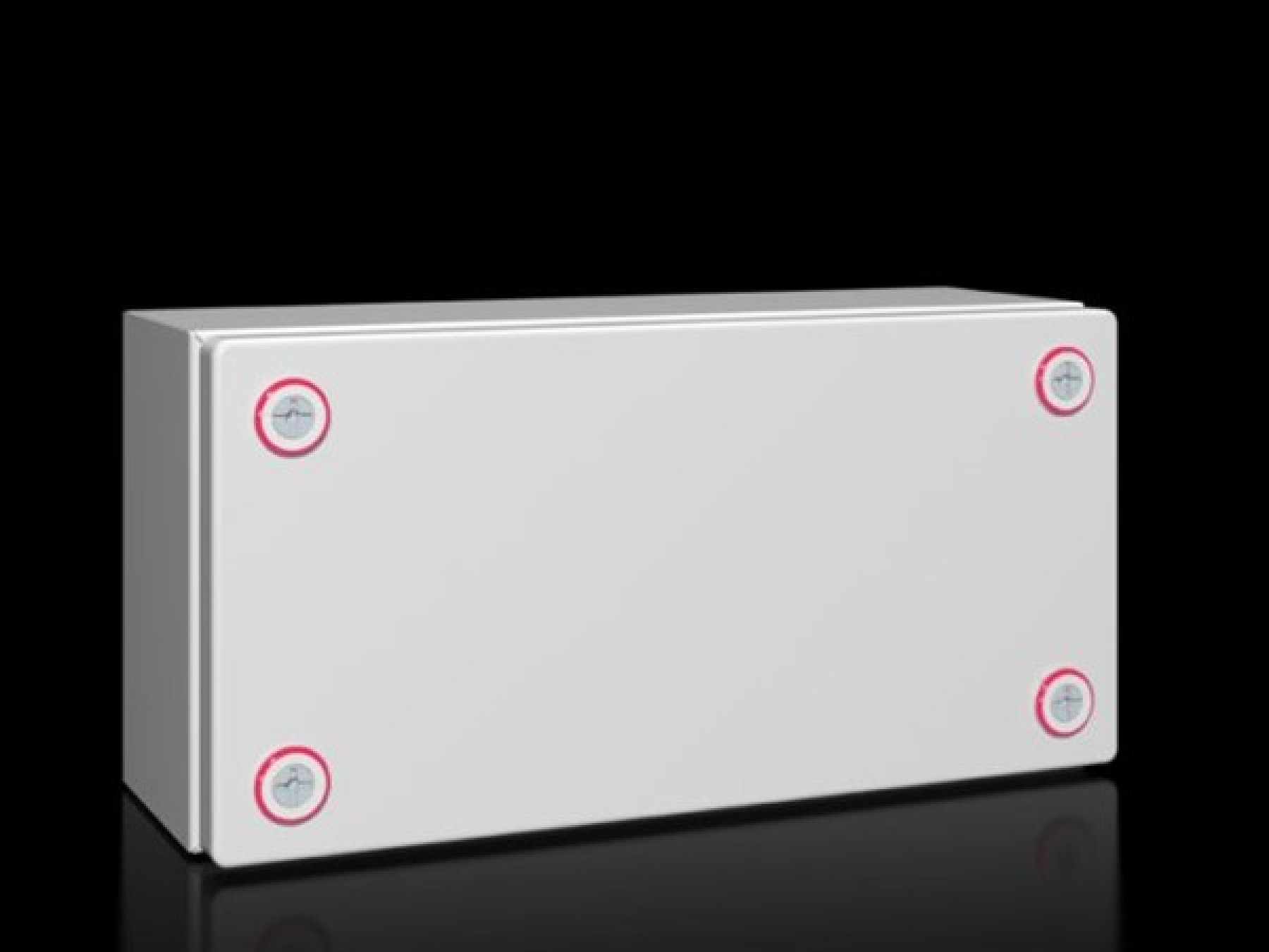 Rittal 1501000 Terminal box KX Mild Steel without gland plate 300x150x120
