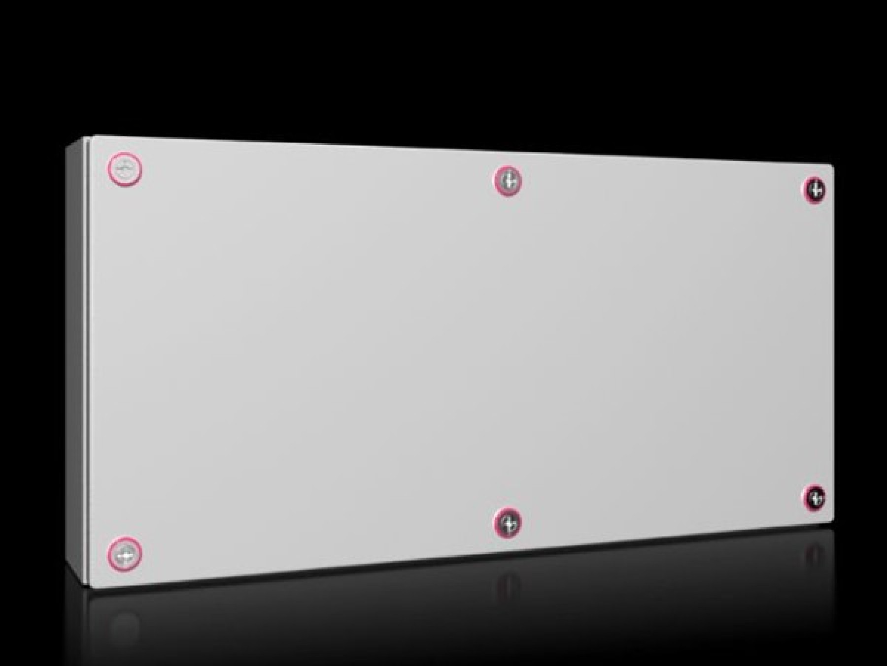 Rittal 1510000 Terminal box KX Mild Steel without gland plate 600x300x120
