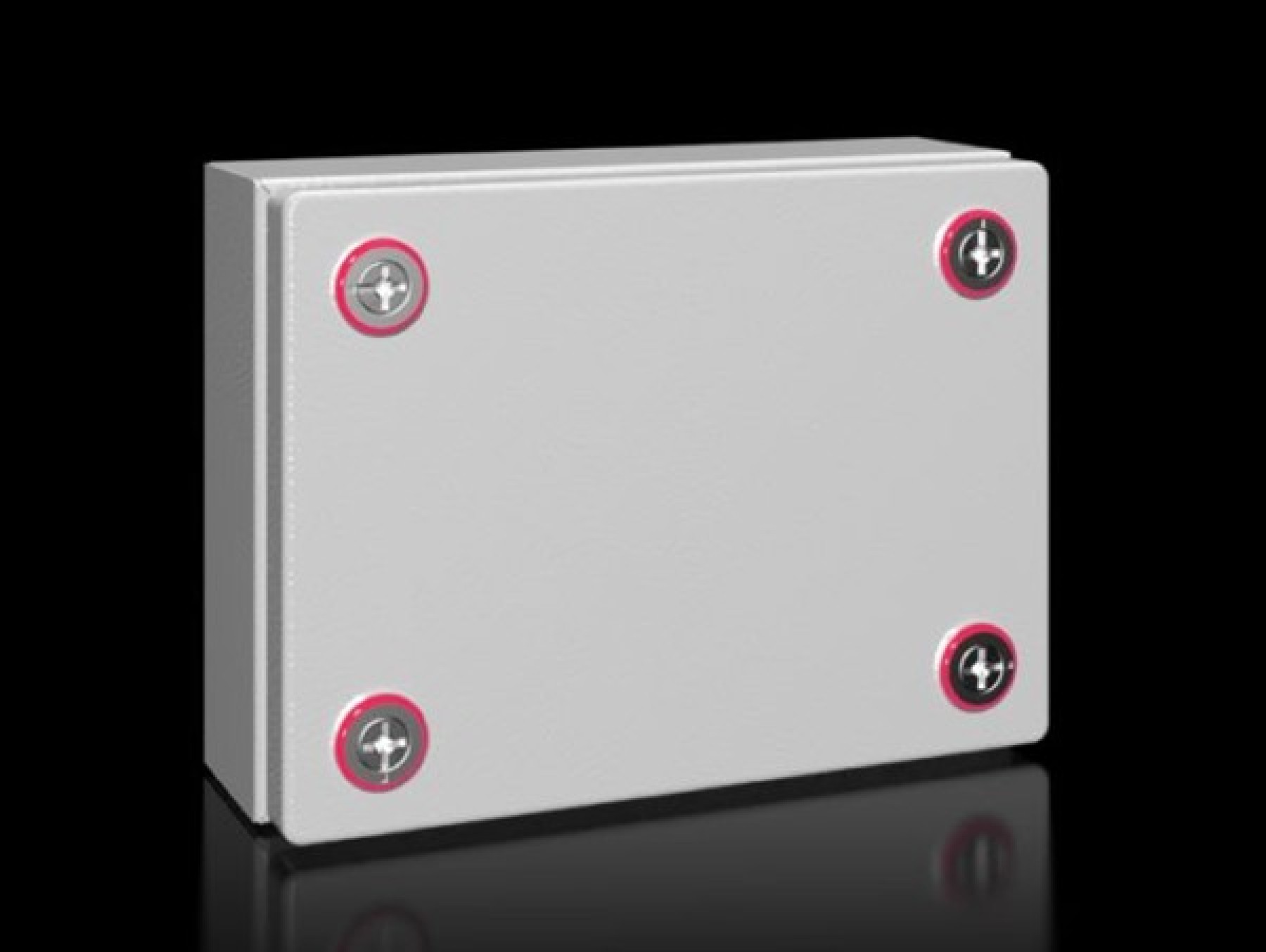 Rittal 1528000 Terminal box KX Mild Steel without gland plate 200x150x80