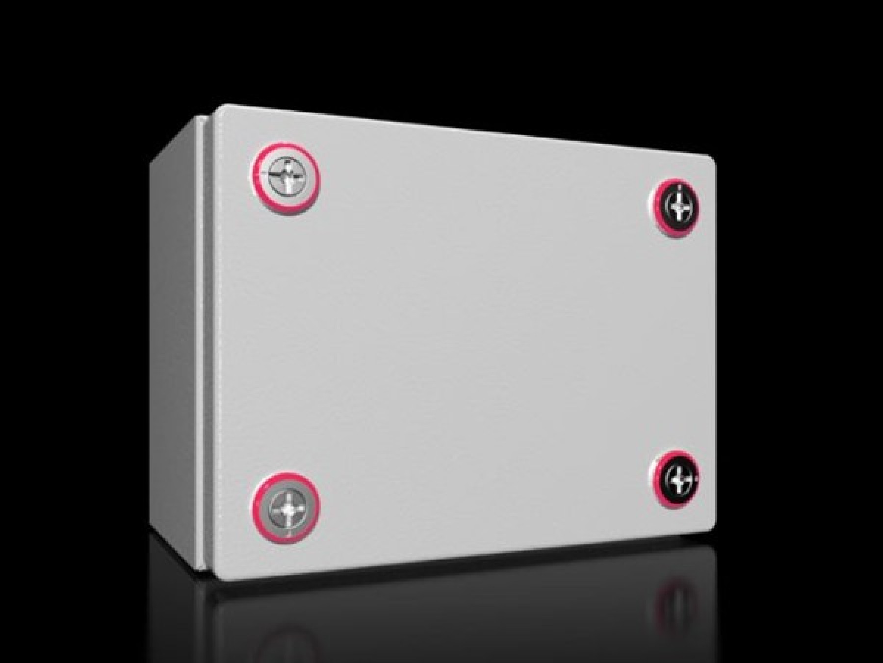 Rittal 1529000 Terminal box KX Mild Steel without gland plate 200x150x120
