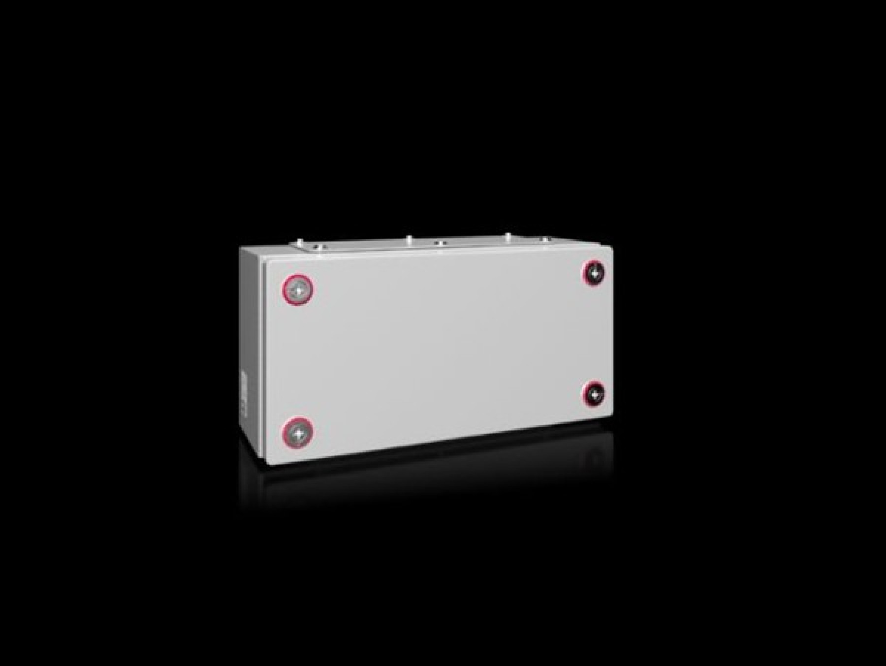 Rittal 1530000 Terminal box KX Mild Steel without gland plate 300x150x120