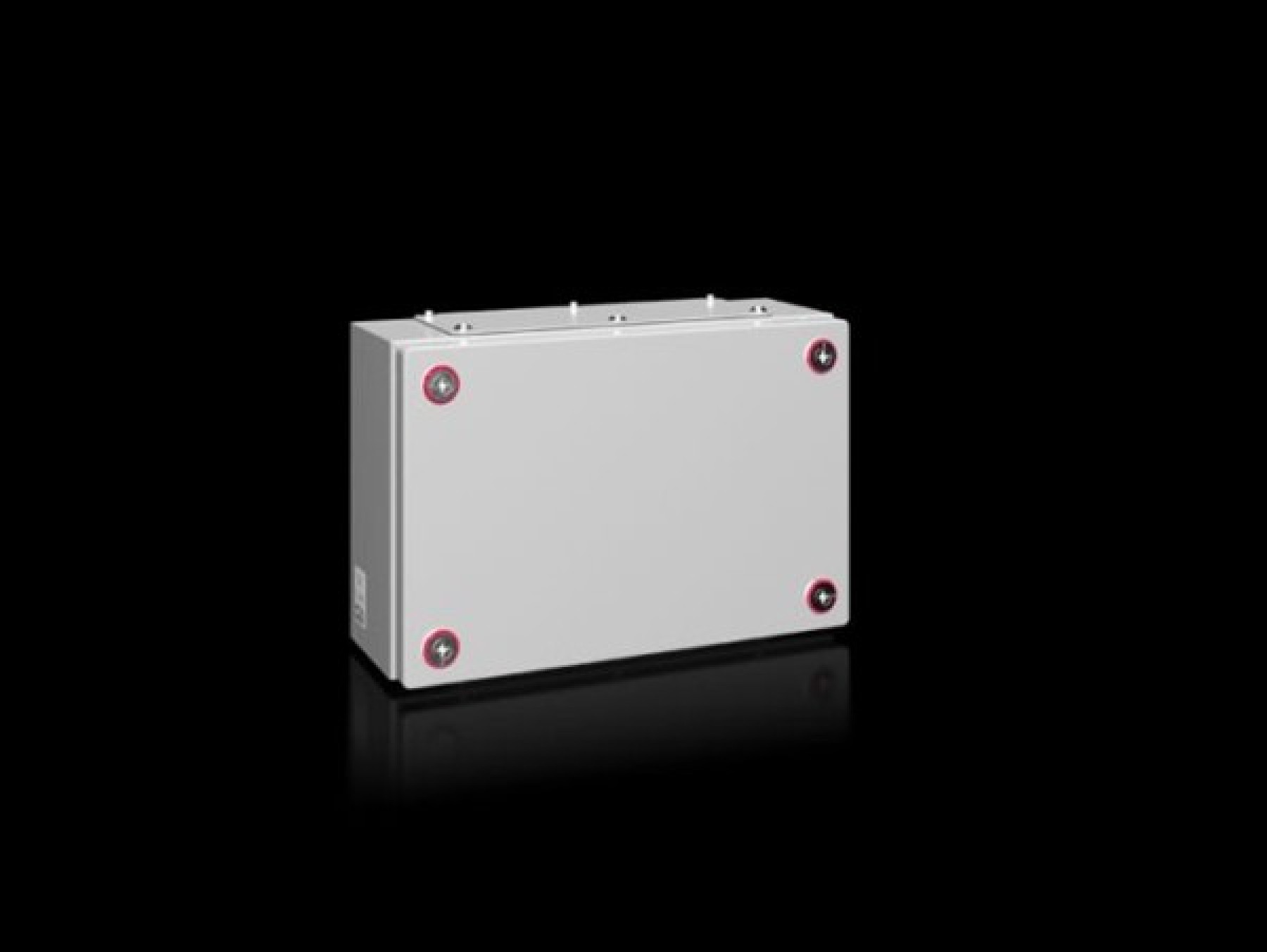 Rittal 1531000 Terminal box KX Mild Steel without gland plate 300x200x120
