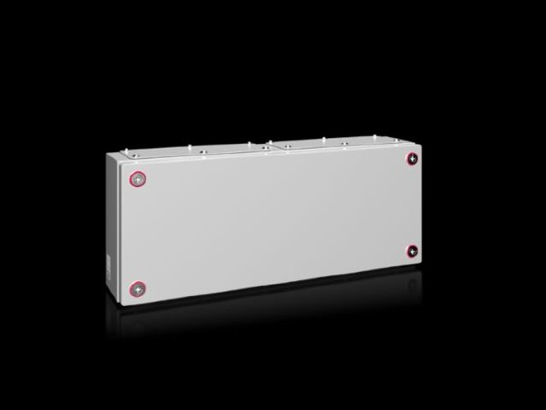 Rittal 1533000 Terminal box KX Mild Steel without gland plate 500x200x120