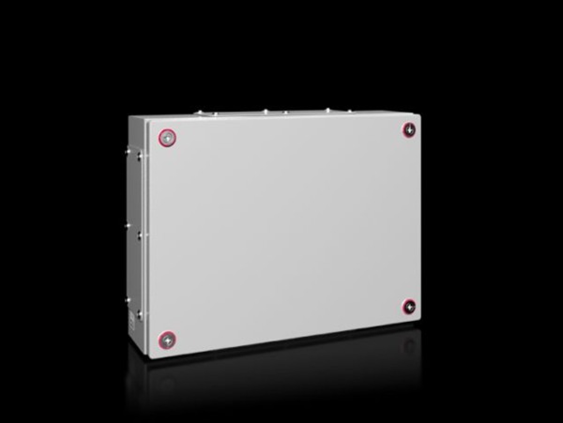 Rittal 1536000 Terminal box KX Mild Steel without gland plate 400x300x120