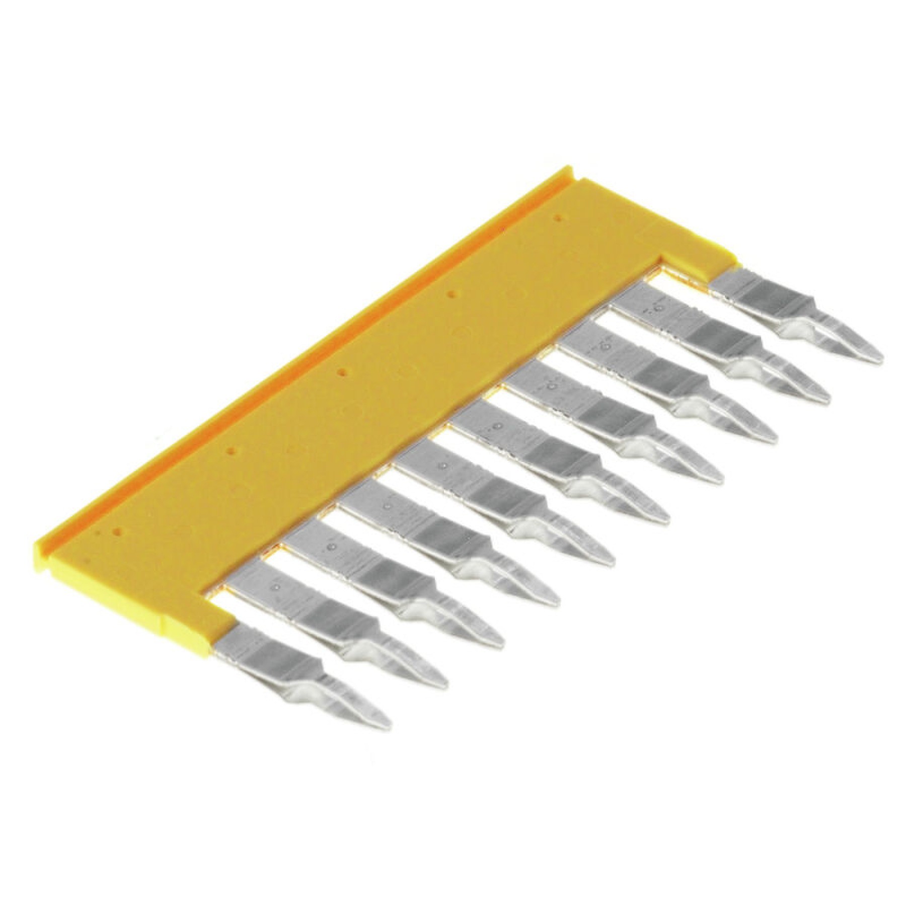 Weidmuller 1609030000 ZQV 4/10 10 Pole Jumper Bar cross connector for WDU4 4mm Terminal