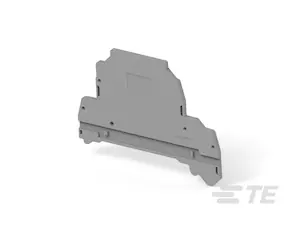 TEConnectivity 1SNK508911R0000 Entrelec SNK ES4-D2-SF1 End Plate for Double Deck Fuse Terminal