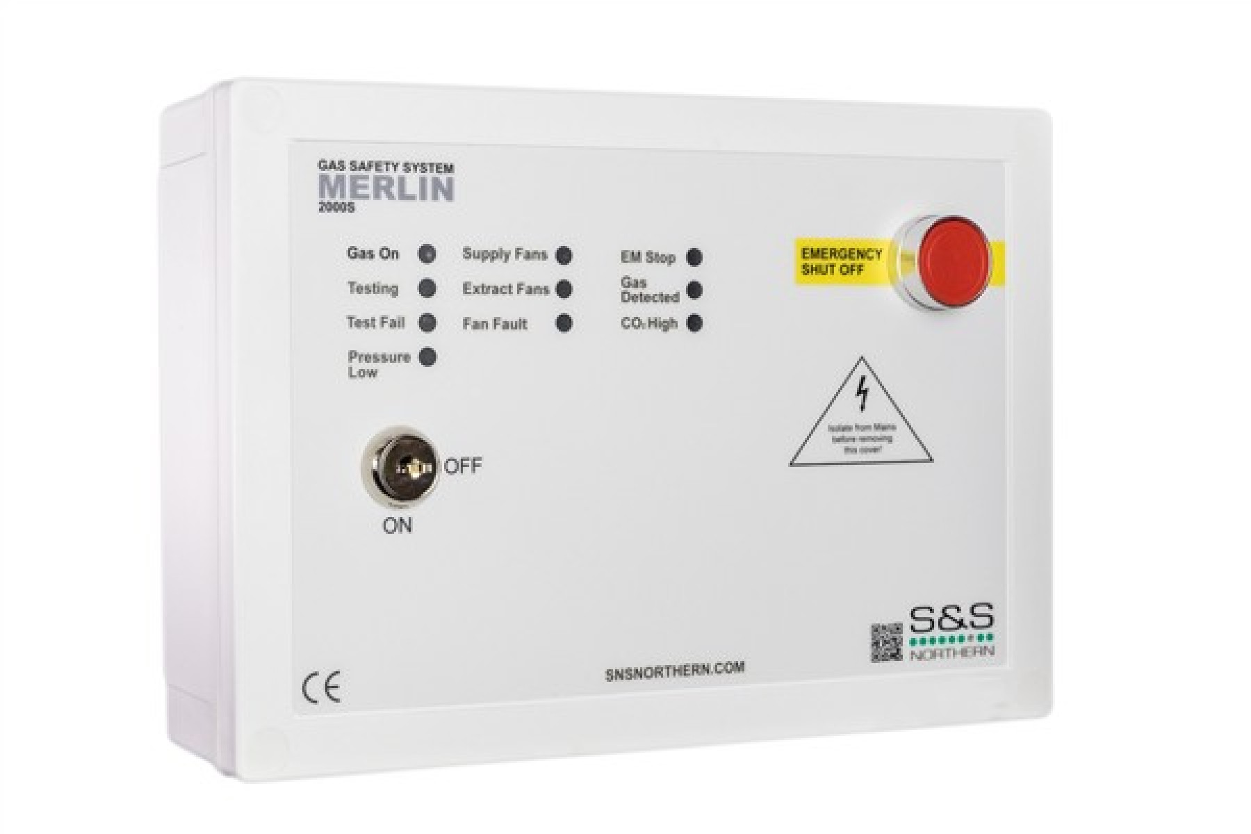 S&S 2000S Gas Proving And Ventilation Interlock Panel