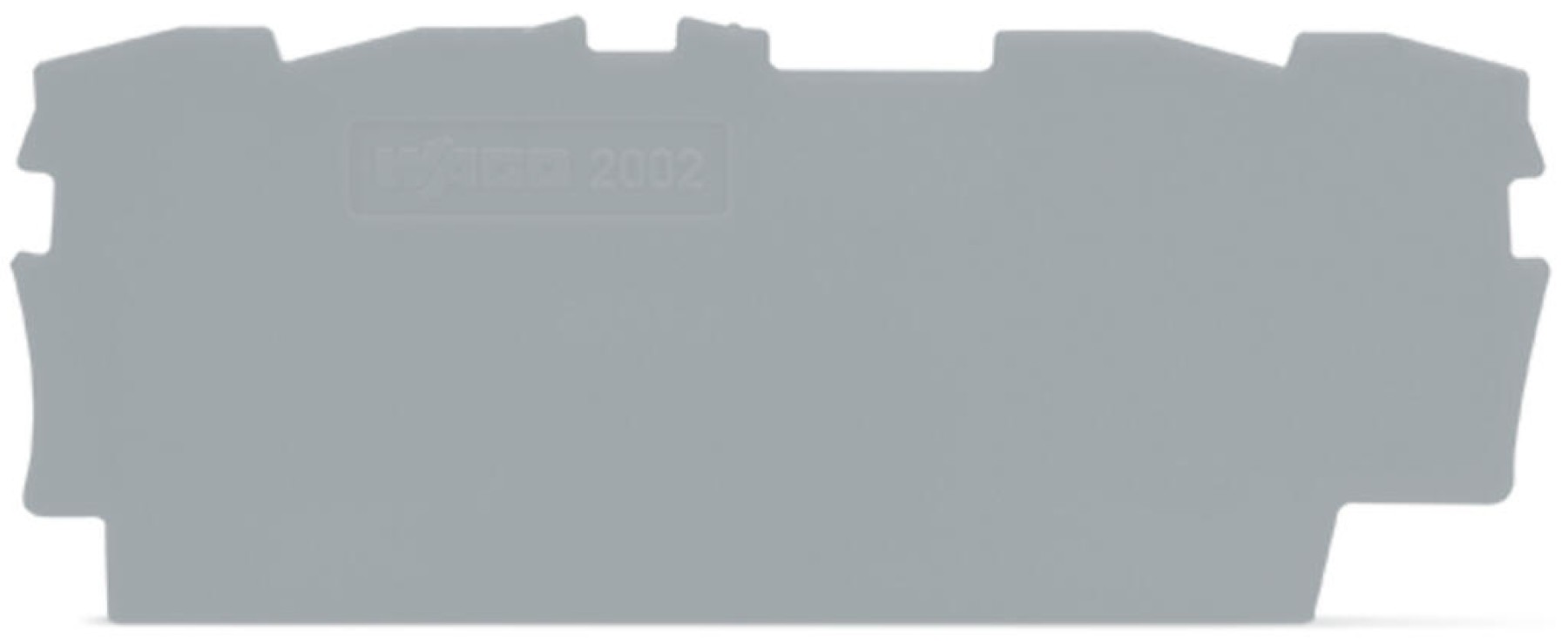 Wago 2002-1491 End plate for 4 way terminal 2001-1401 & 2002-1401 Push-in CAGE CLAMP