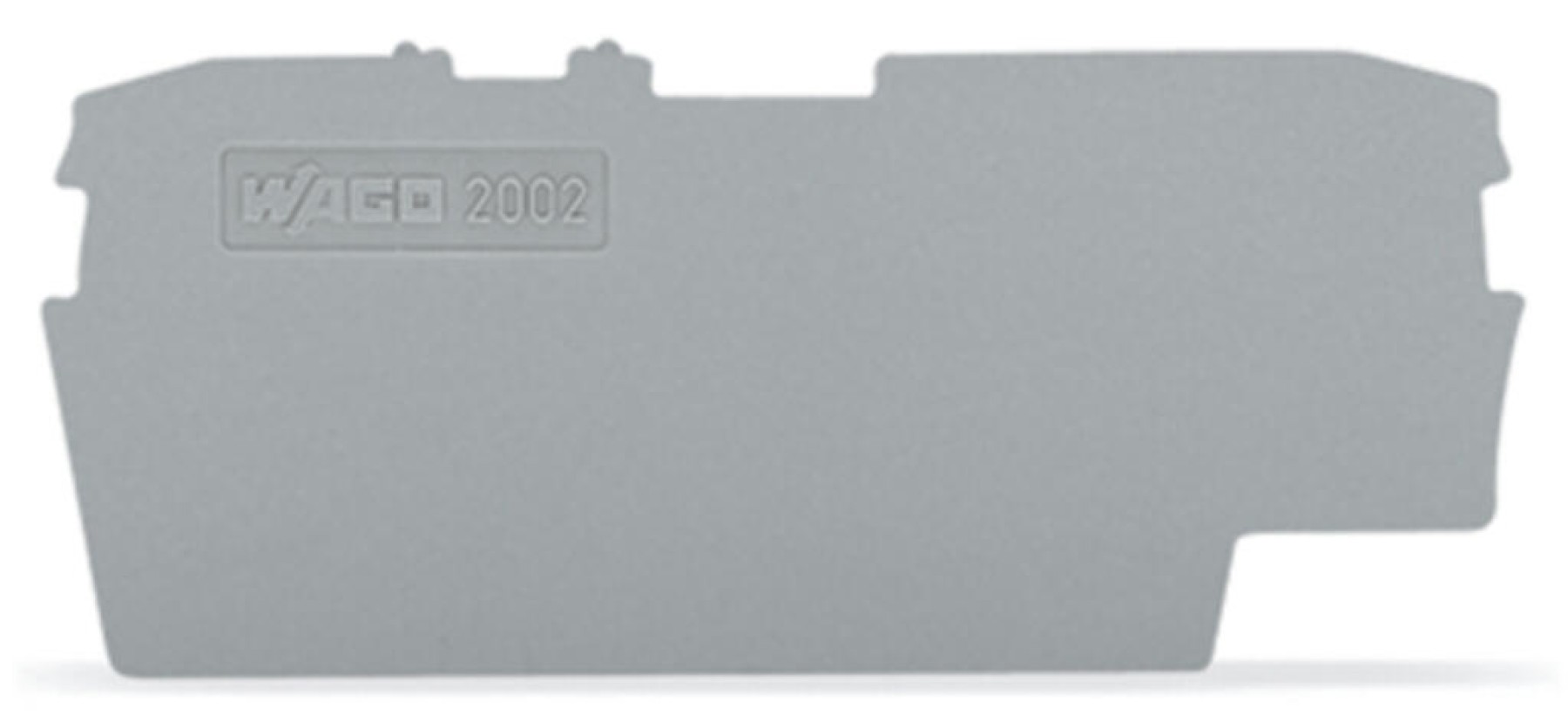 Wago 2002-1691 End And Intermediate Plate for 2002-1671 Push-in CAGE CLAMP