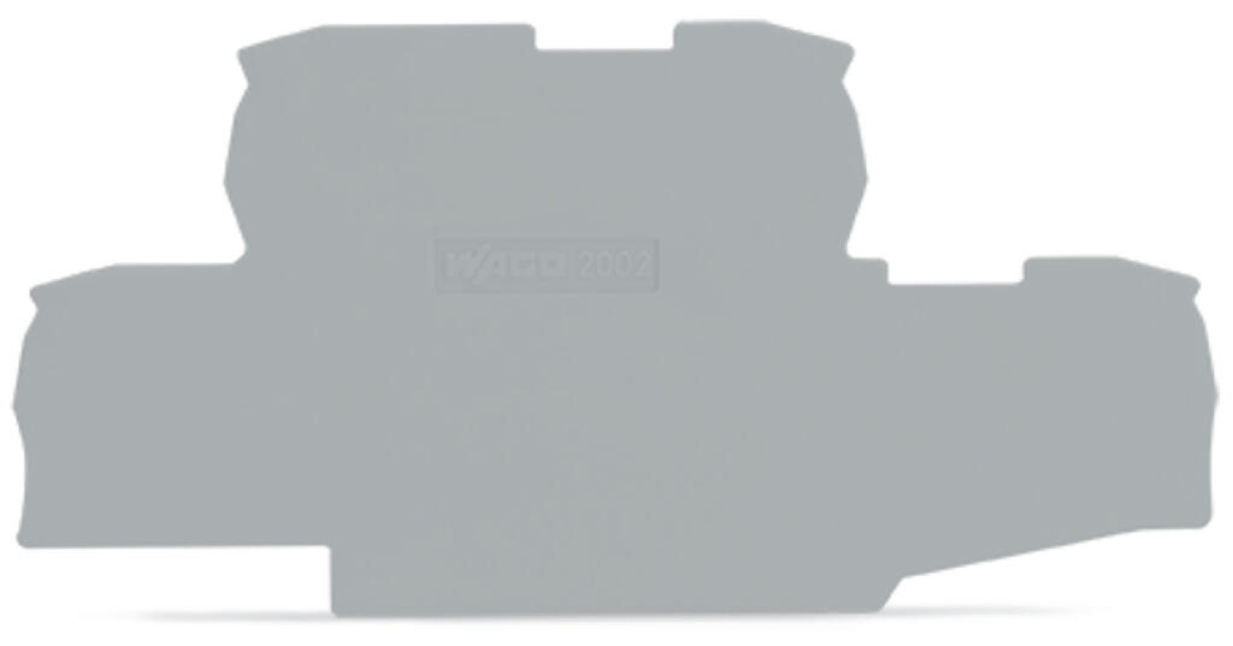 Wago 2002-2791 End plate for 2202-2701 Doible Deck Push-in CAGE CLAMP