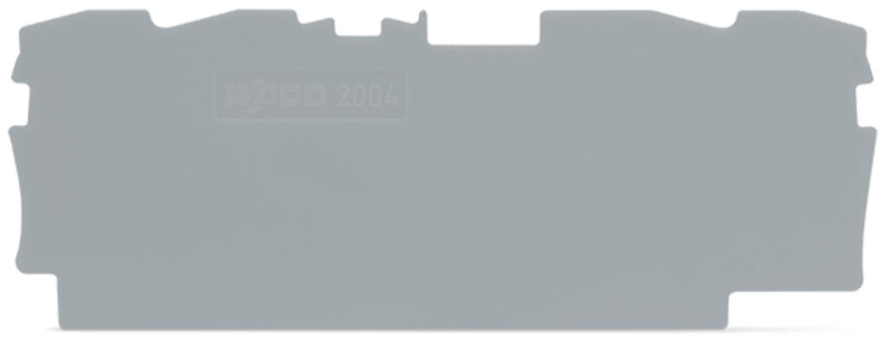Wago 2004-1491 End plate for 4 way terminal 2004-1401 Push-in CAGE CLAMP