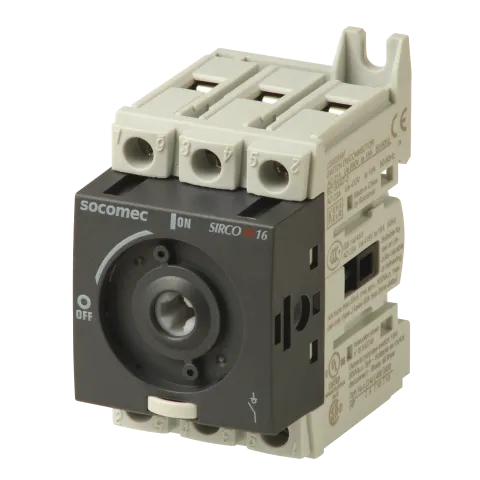 Socomec 22003006 Load break switch SIRCO M 3 Pole Isolator 63A 690 VAC Rotary switch