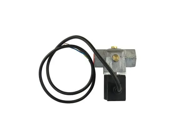 Black Teknigas Solenoid Valve 1 8" 230V