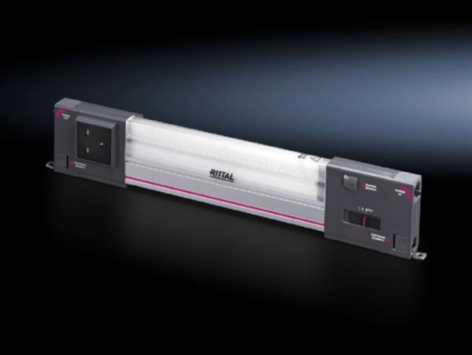 Rittal 2500311 Led System Light With Socket With Motion Detector 1200 Lm 100V - 230V 1 - 50-Hz/60-Hz