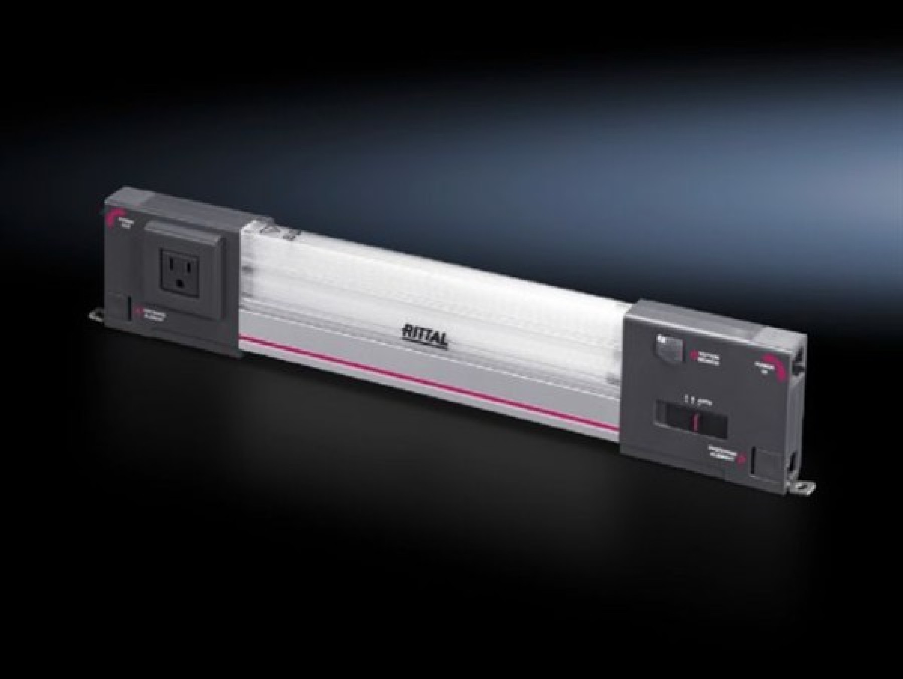 Rittal 2500314 Led System Light With Socket With Motion Detector 1200 Lm 100V - 230V 1 - 50-Hz/60-Hz