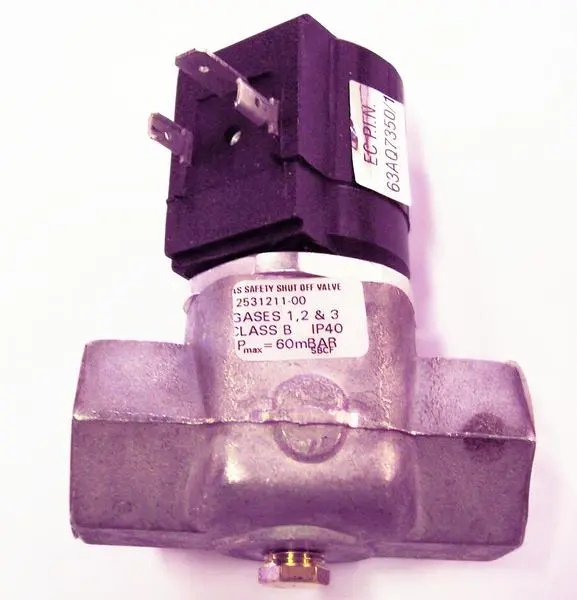 Black Teknigas Solenoid Valve 3 8" 230V