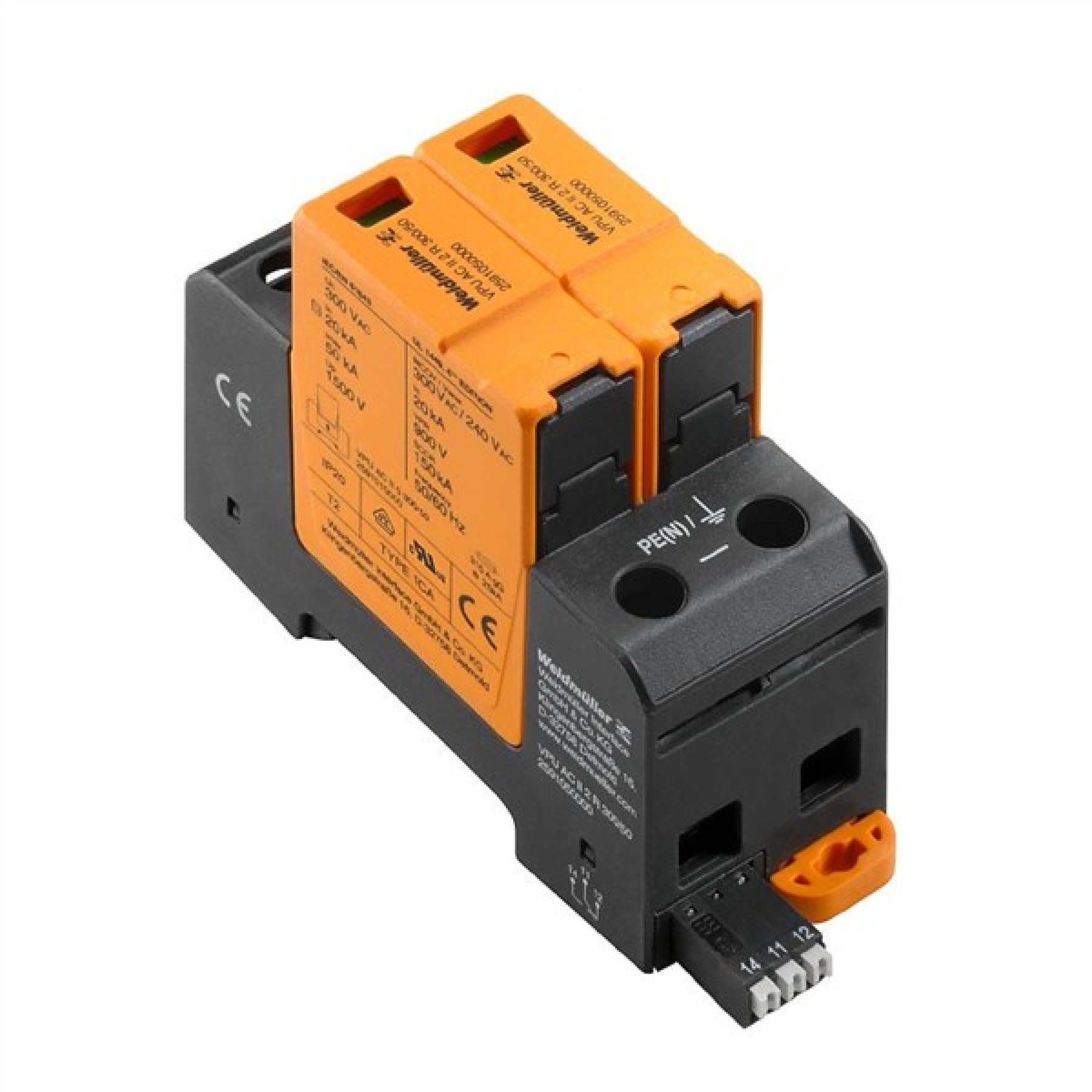 Weidmuller VPU AC II 2 R Surge Protection Module 300V 50kA