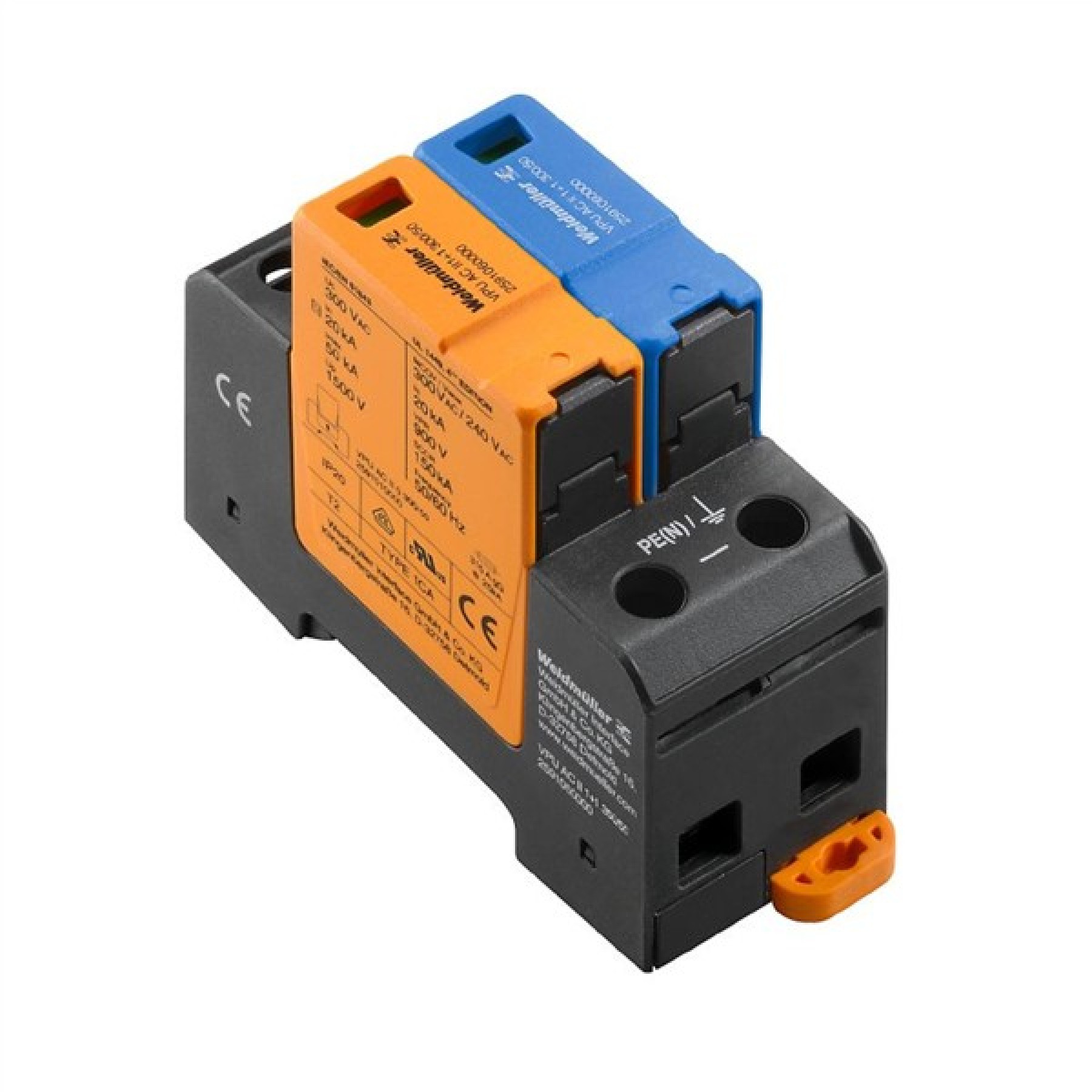 Weidmuller VPU AC II 1+1 Surge Protection Module 300V 50kA