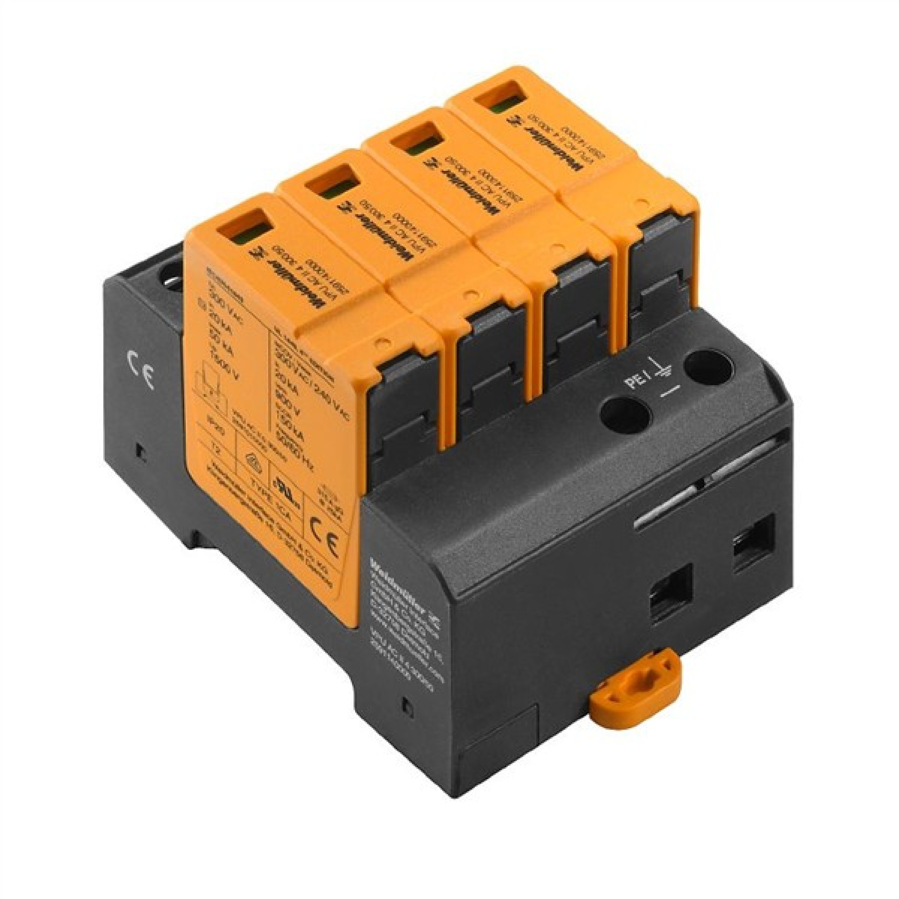 Weidmuller VPU AC II 4 Surge Protection Module 300V 50kA