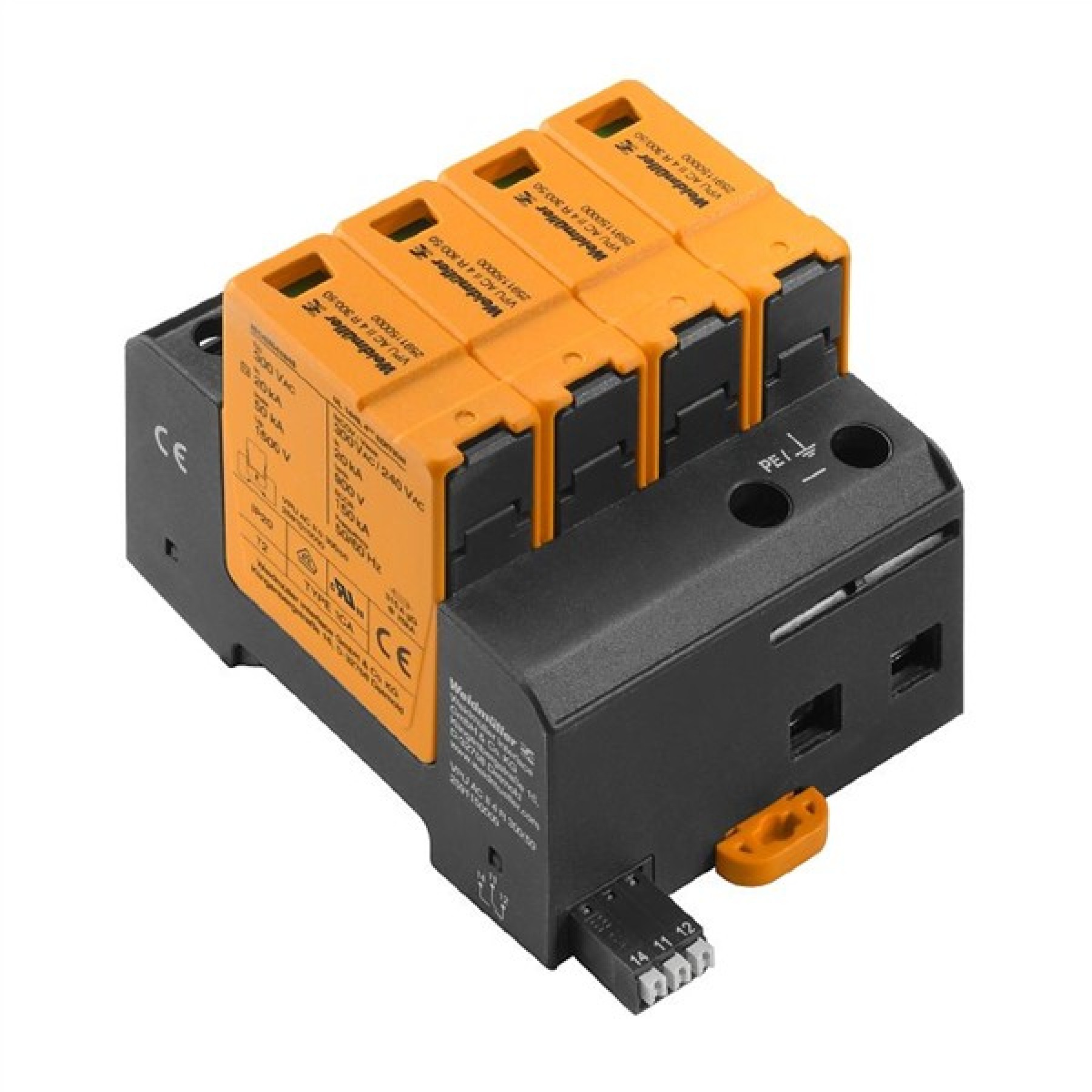 Weidmuller VPU AC II 4 R Surge Protection Module 300V 50kA