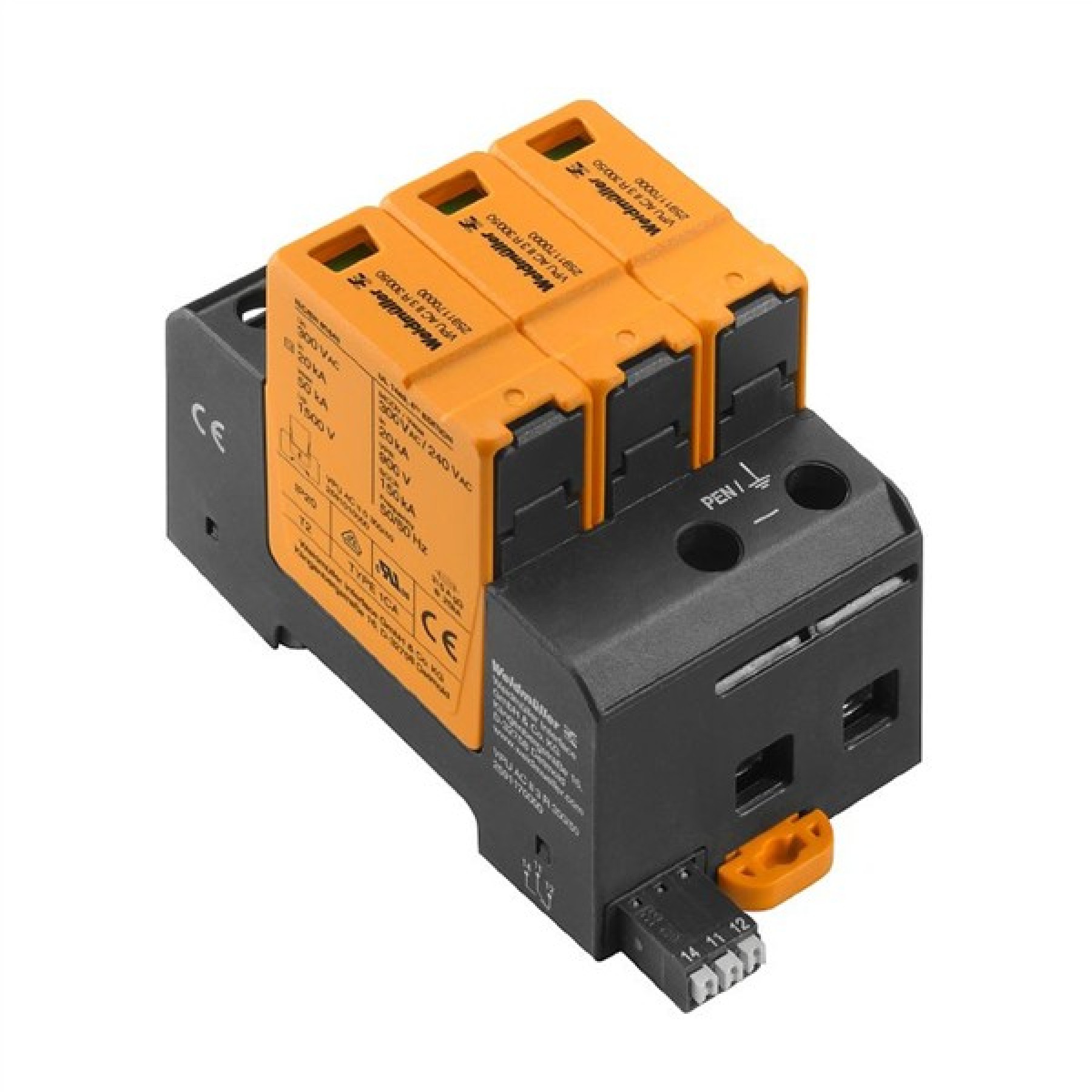 Weidmuller VPU AC II 3 R Surge Protection Module 300V 50kA
