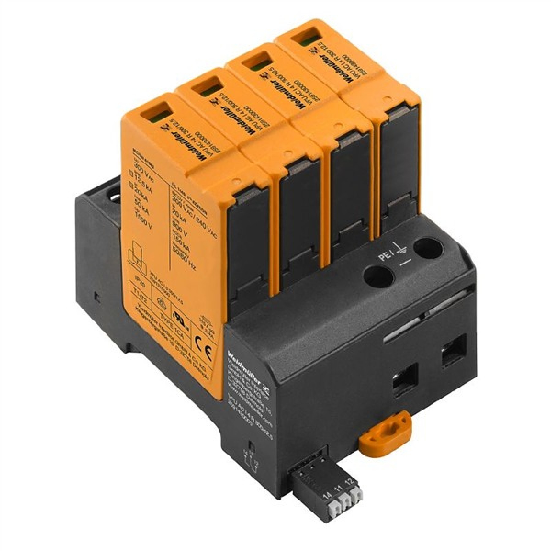 Weidmuller VPU AC I 4 R Surge Protection Module 300V 12.5kA