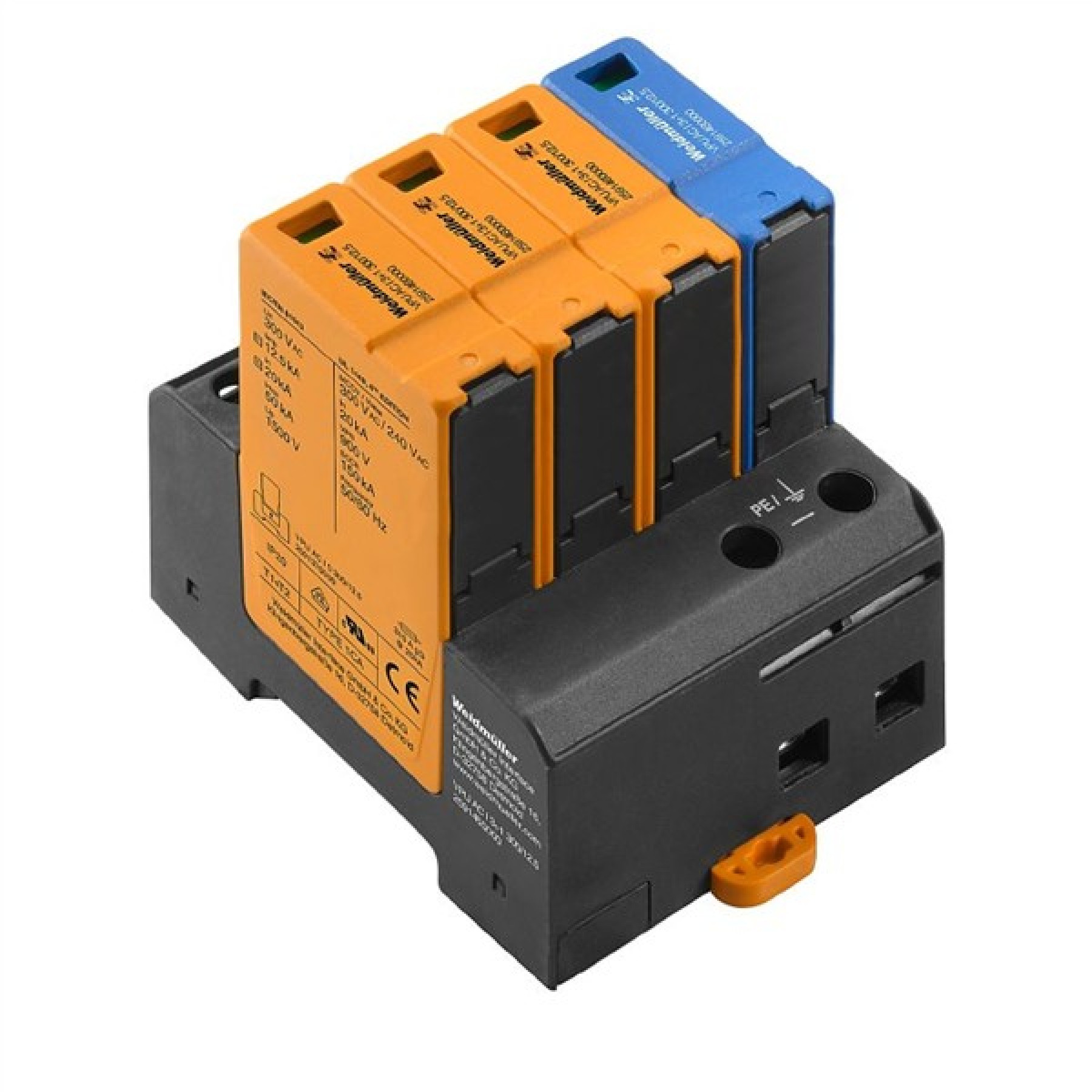Weidmuller VPU AC I 3+1 Surge Protection Module 300V 12.5kA