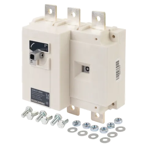 Socomec Manual Load break switch SIRCO 3P 800A 415 VAC Front Operation