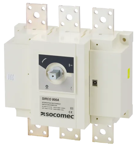 Socomec Manual Load break switch SIRCO 3P 400A 415 VAC Front Operation