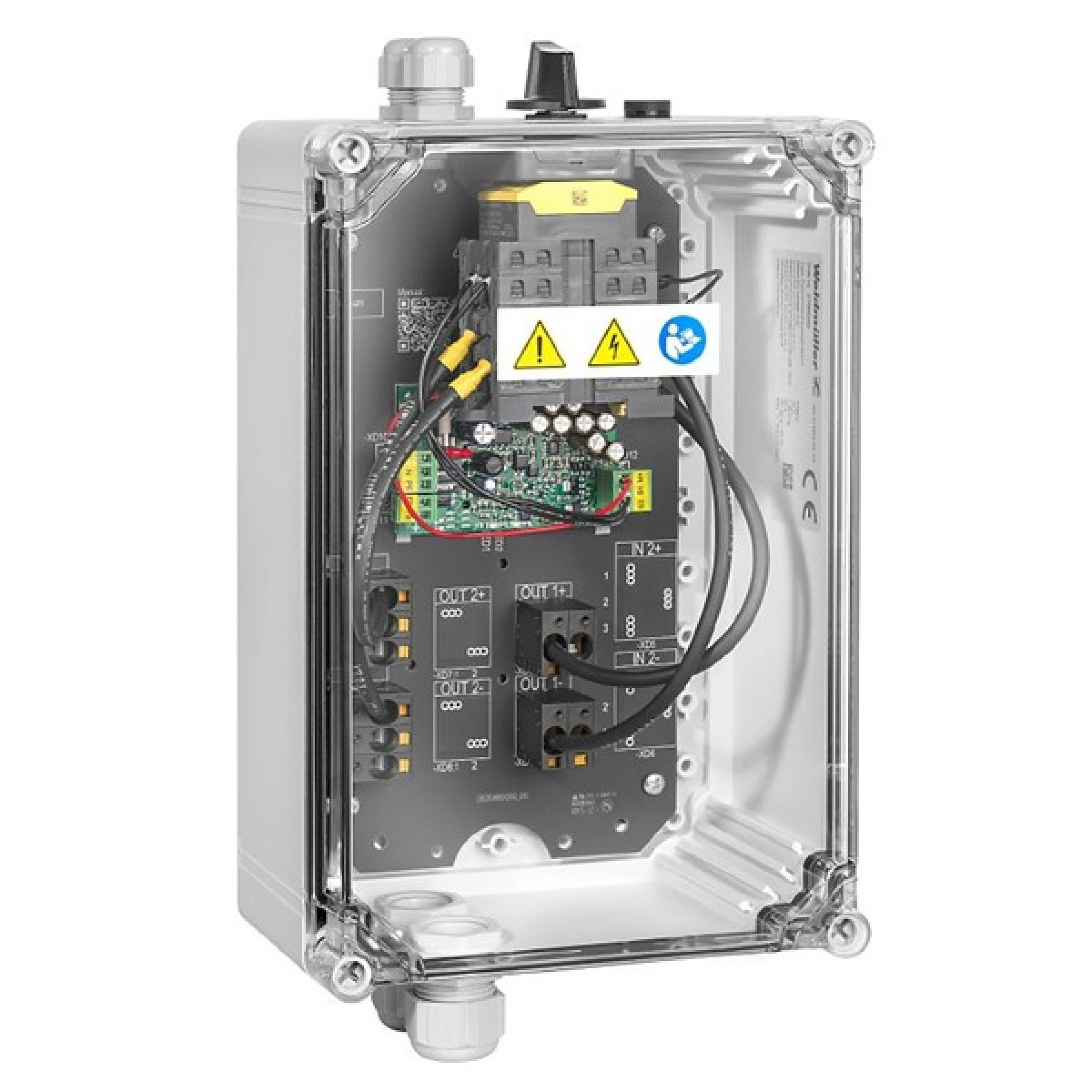 Weidmuller Photovoltaics Combiner Box Fireman's switch PV Next DC Combiner Box 2 In / 1 Out 1 MPP RD CG 11