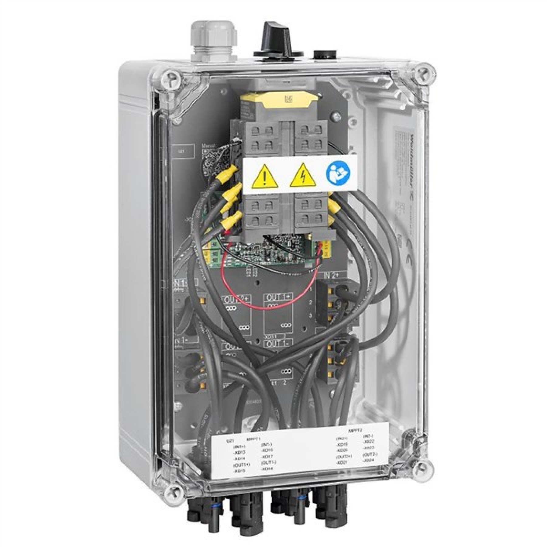 Weidmuller Photovoltaics Combiner Box Fireman's switch PV Next DC Combiner Box 2 In / 1 Out 2 MPP RD WM4 11