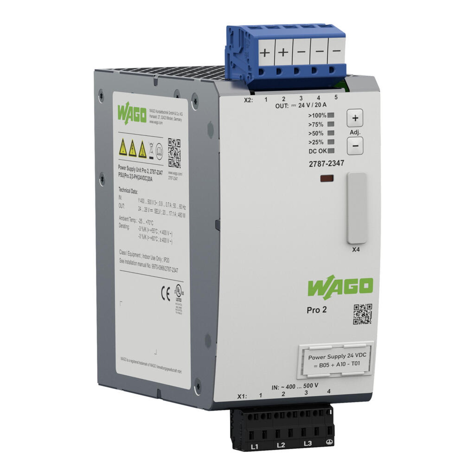 Wago 20a PSU