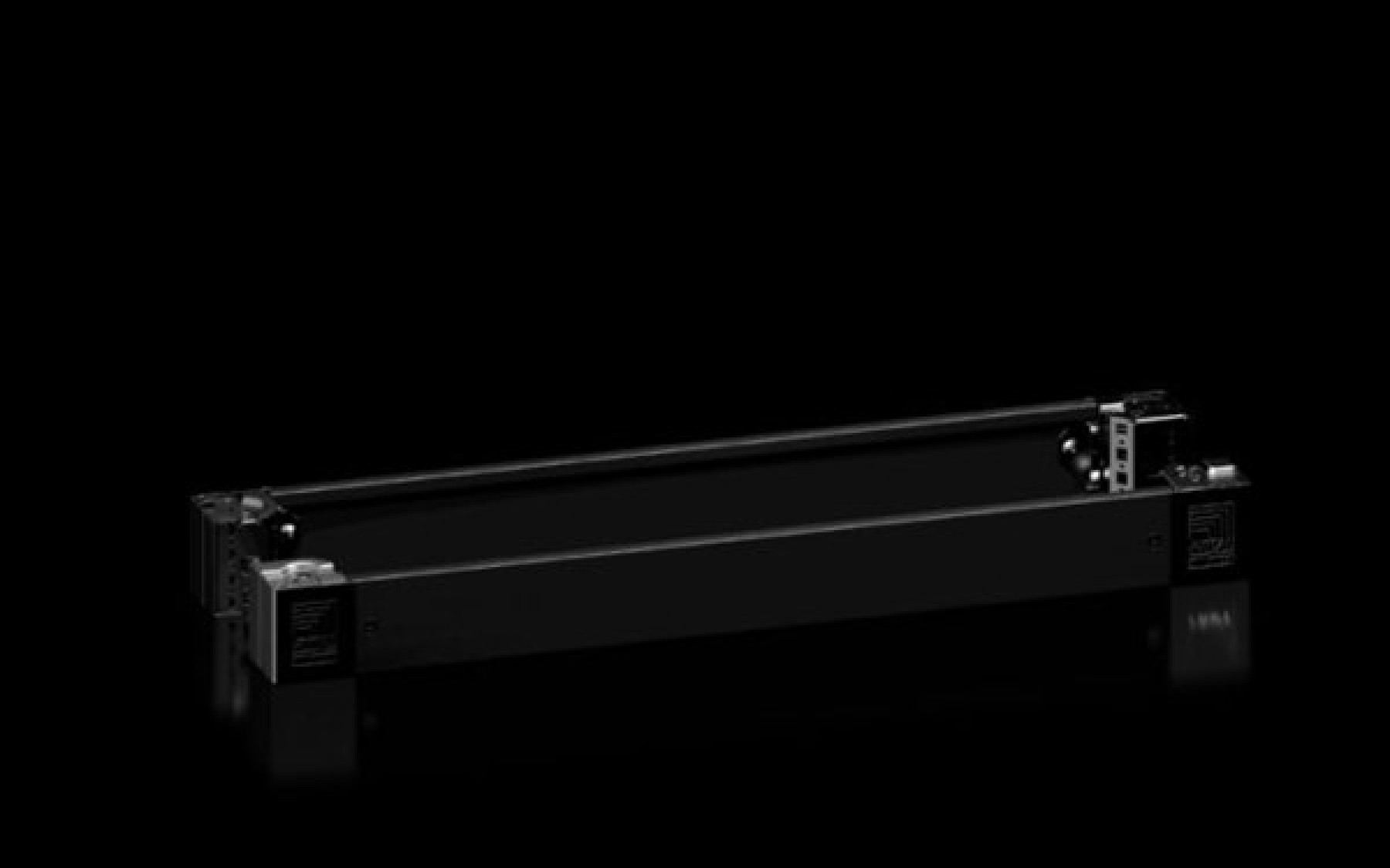 Rittal 2820101 Ax Base/Plinth Corner Pieces With Panels Front And Rear H: 200 Mm For W: 800 Mm Ral 9005