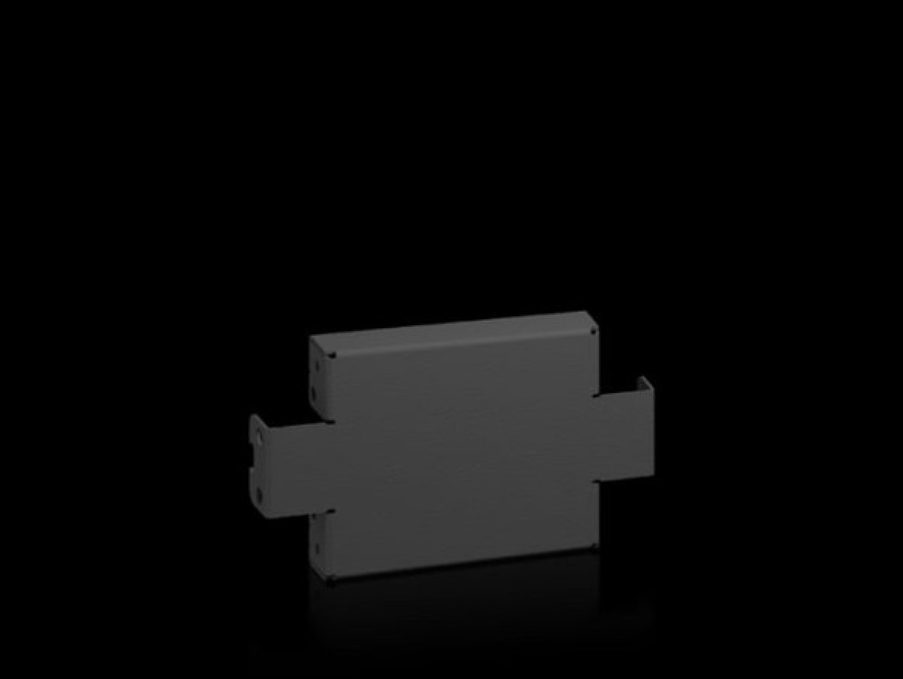 Rittal 2820310 Ax Base/Plinth Corner Pieces With Panels Front And Rear H: 200 Mm For W: 1000 Mm Ral 9005