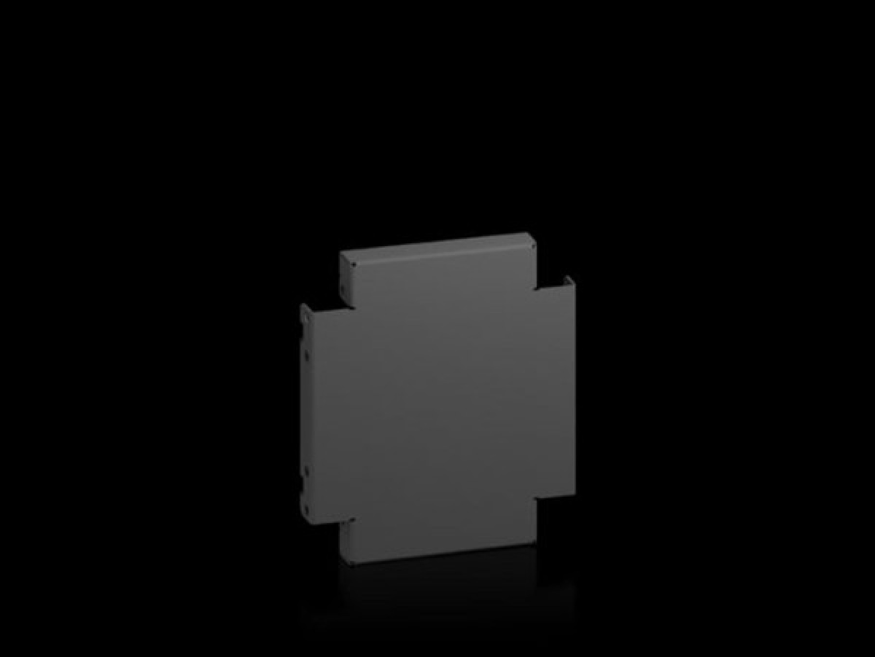 Rittal Ax Base/Plinth Trim Panels Sides H: 100 Mm For D: 300 Mm Ral 9005