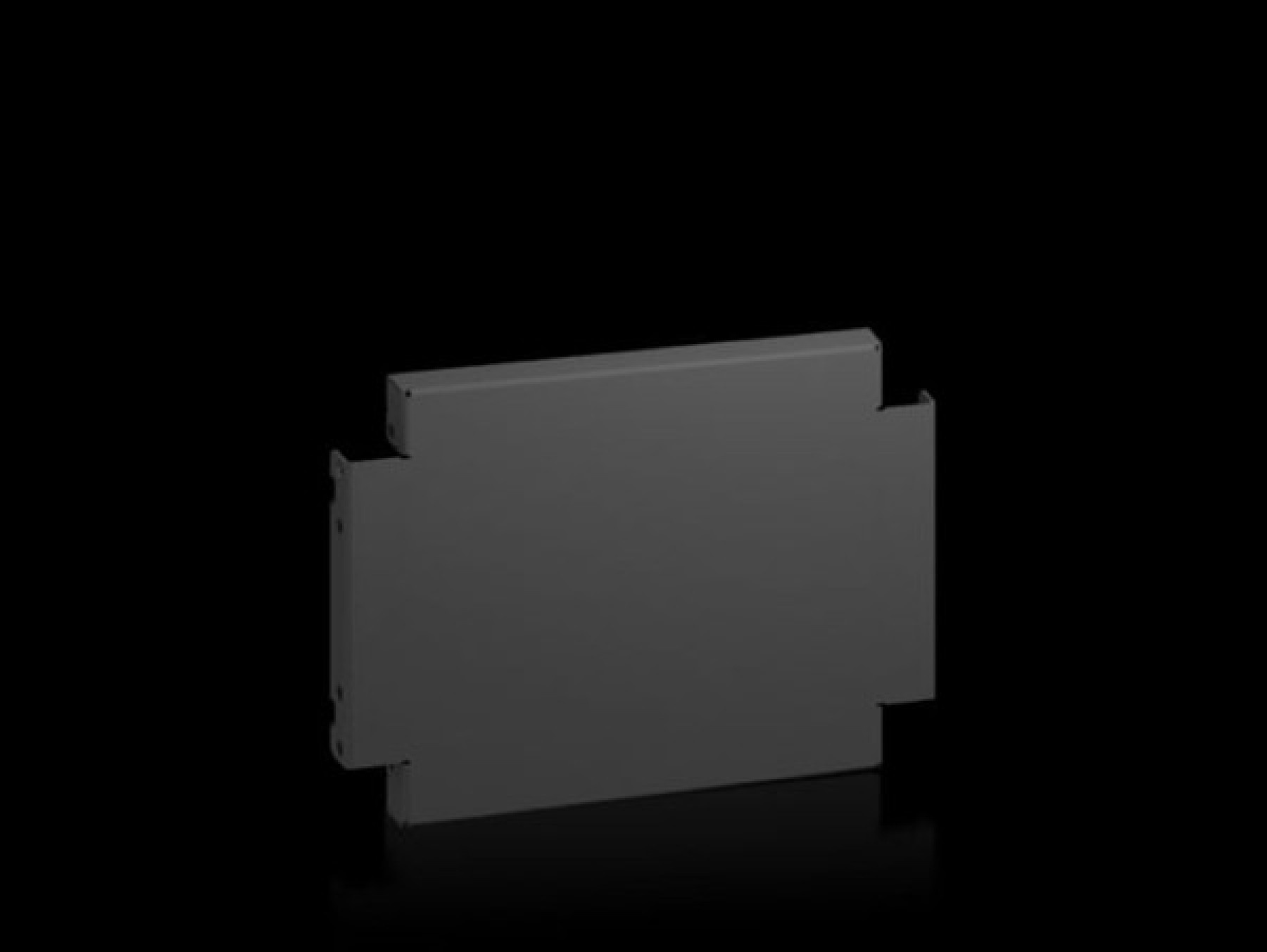 Rittal 2820420 Ax Base/Plinth Trim Panels Sides H: 100 Mm For D: 400 Mm Ral 9005