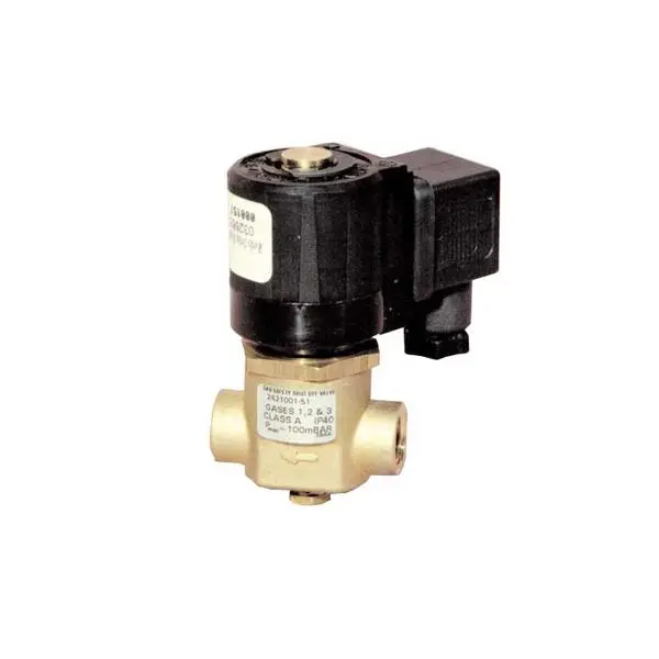 Black Teknigas Shut Off Valve 1 4" 230V Iss B