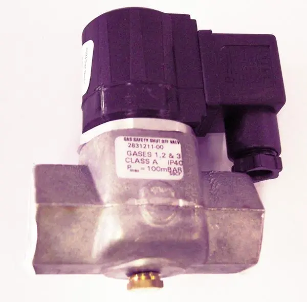 Black Teknigas Shut Off Valve 3 8" 230V Iss B