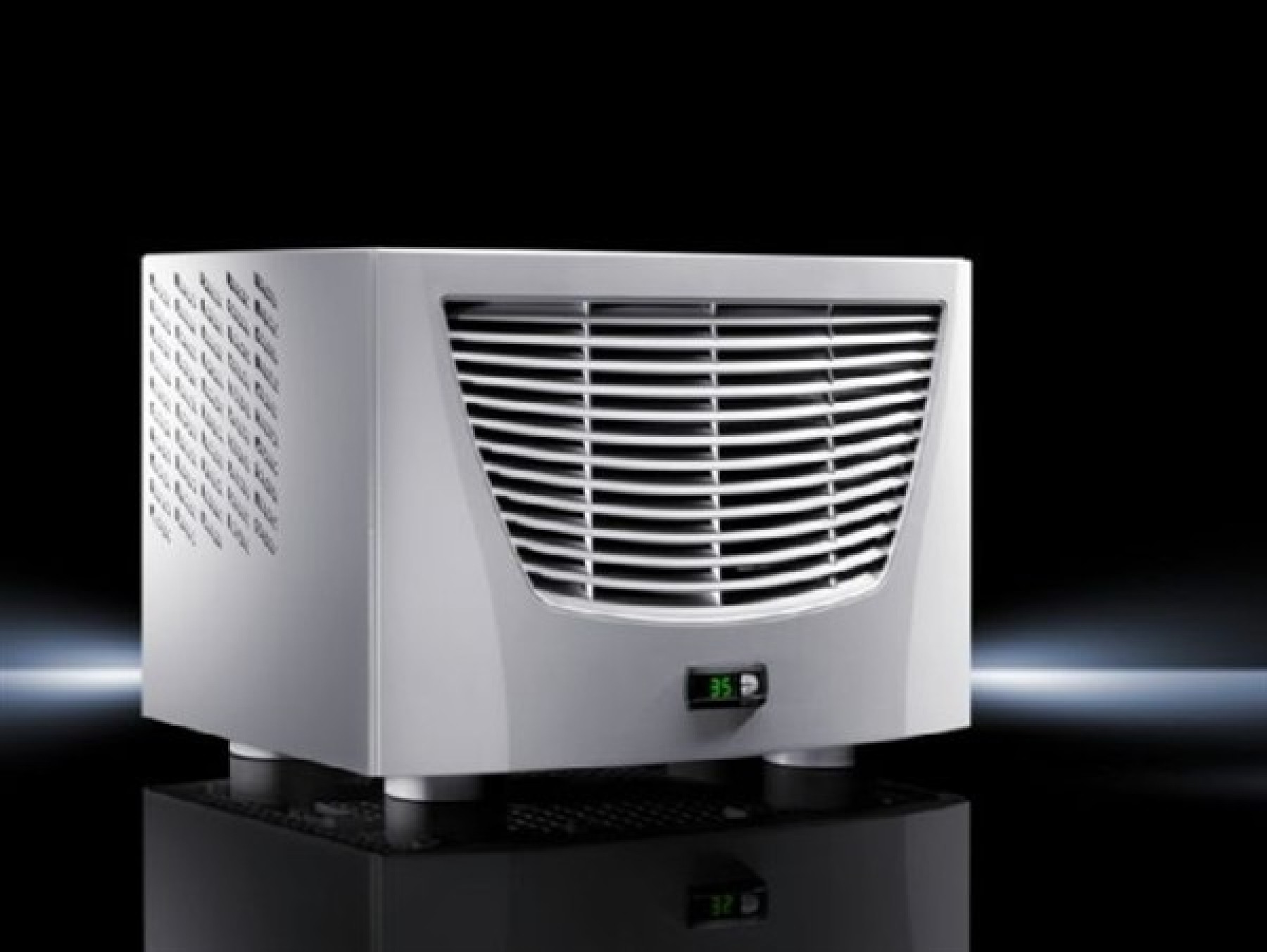 Rittal 3383500 Toptherm Blue-E Roof-Mounted Cooling Unit Total Cooling Output 0.50 - 4.00 Kw 230V 1 - 50-Hz/60-Hz Roof-Mounted