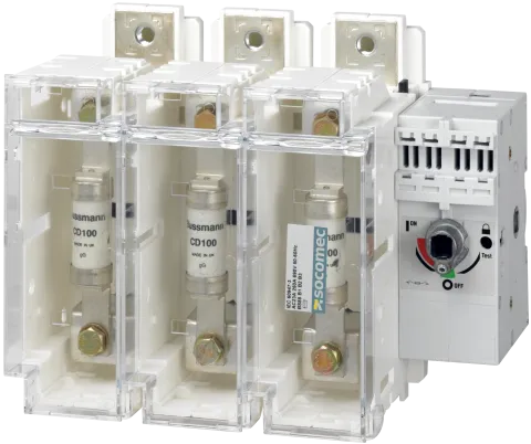 Socomec 38413024 Manually operated Fuse combination switch FUSERBLOC BS88 250A 3P