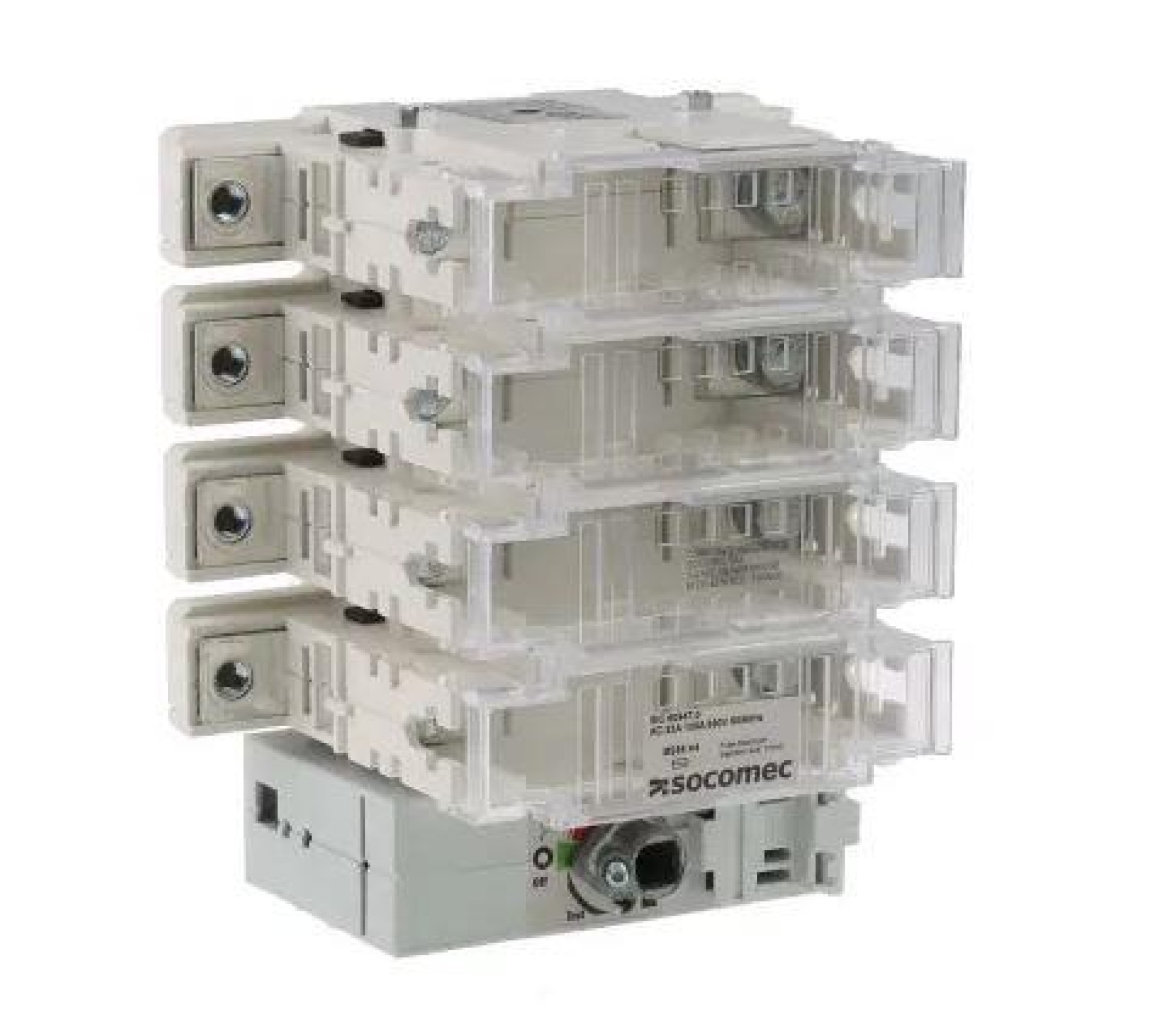 Socomec 38416010 Manually operated Fuse combination switch FUSERBLOC BS88 100A 4P
