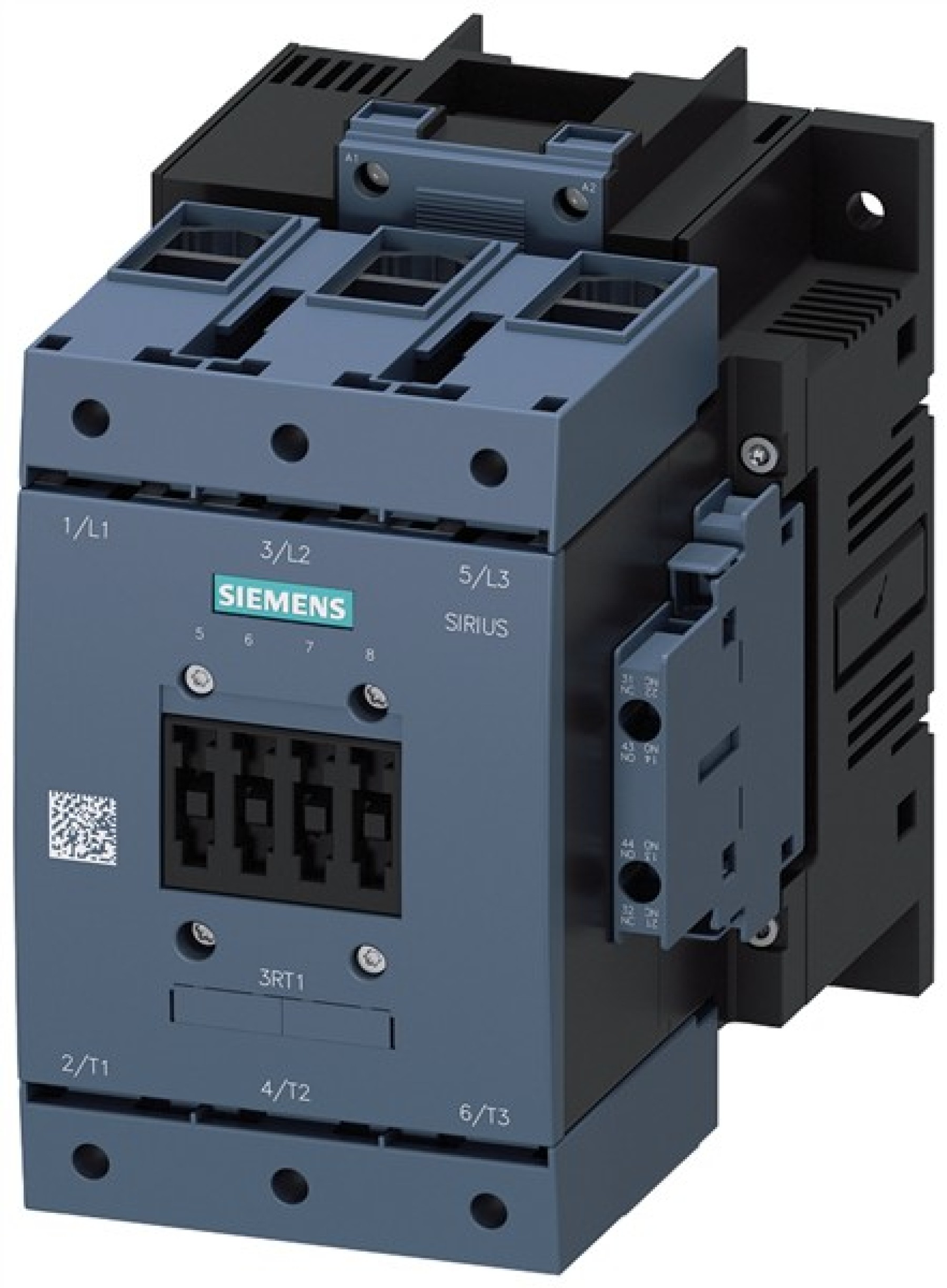 Siemens 3RT10541AP36 Contactor 115A 115AMP 55KW 3 POLE 400V 220-240VAC AC/DC 2NO+2NC