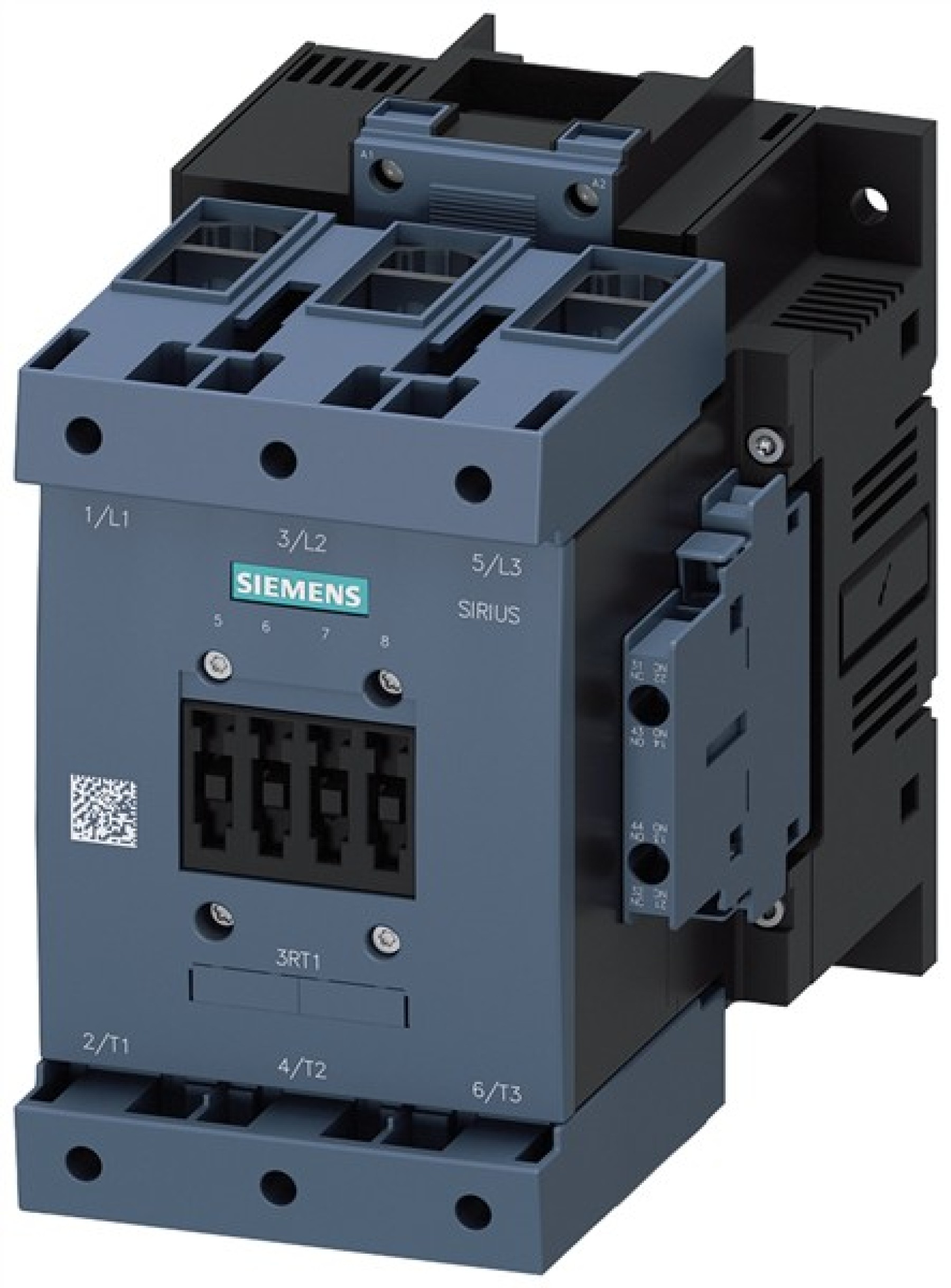 Siemens 3RT10551AB36 Contactor 150A 50AMP  75KW 3 POLE 400V 23-26VAC/DC 2NO+2NC