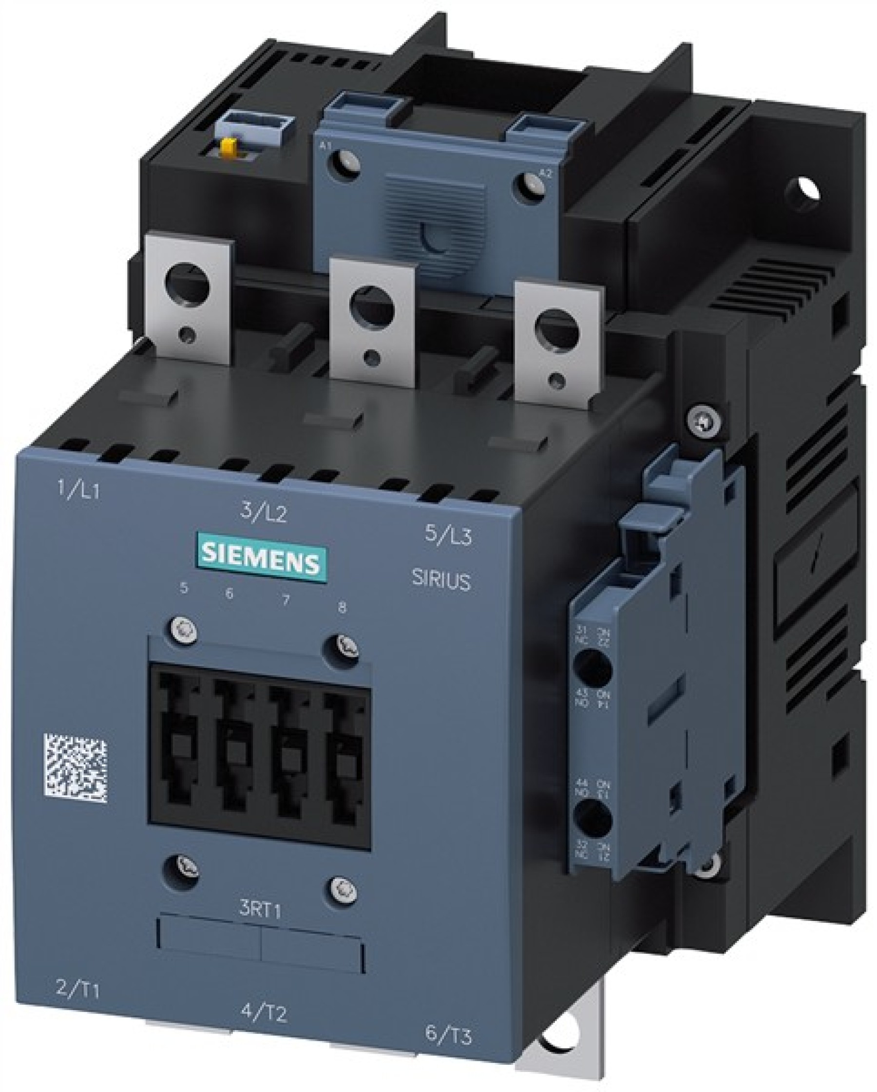Contactor AC-3e 150 A/75 kW/400 V 3-pole 200-277 V AC/DC PLC-IN optional...