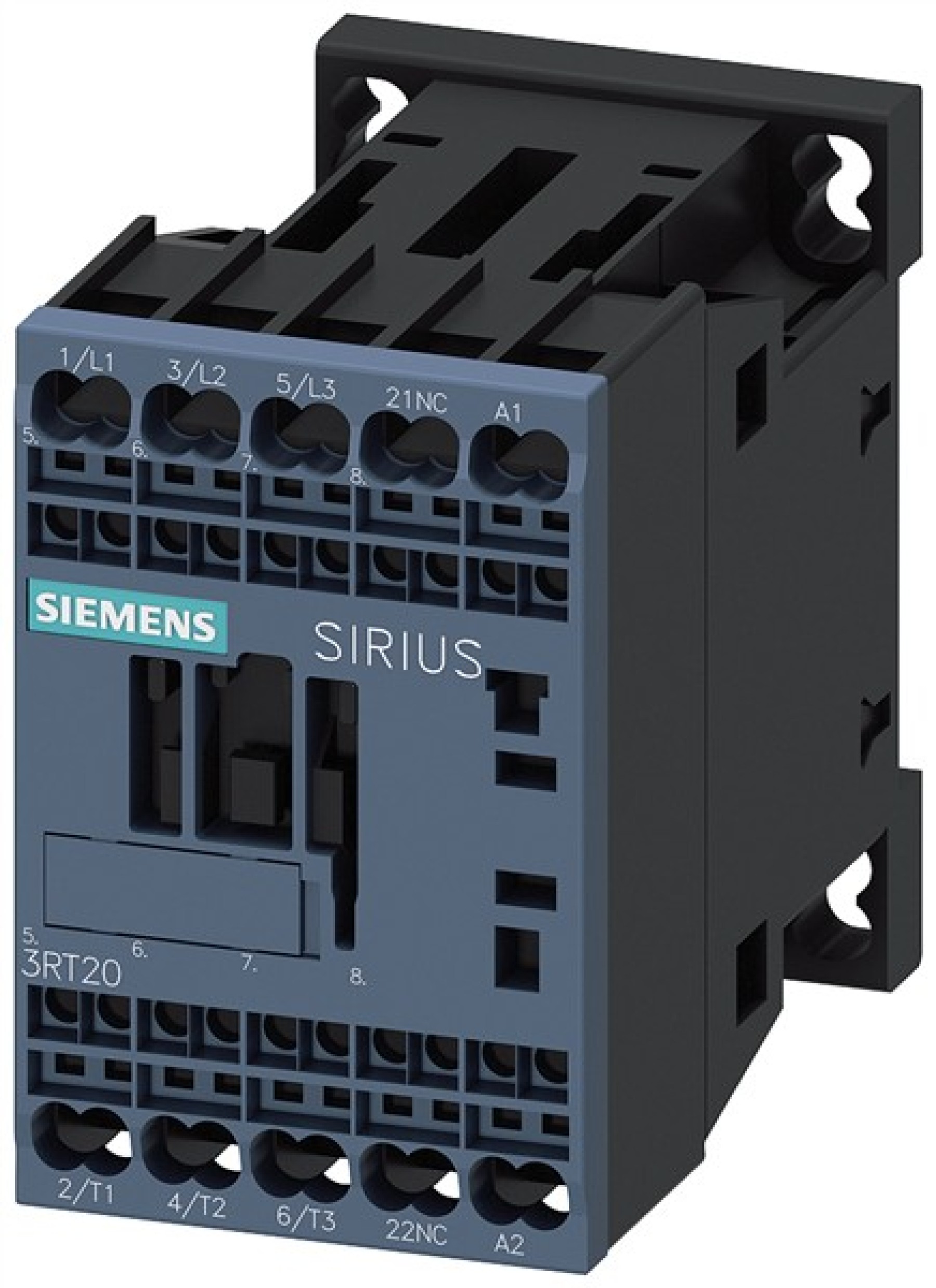 Contactor AC-3e 16 A/7.5 kW/400 V 3-pole 110 V AC 50/60 Hz 1 NC spring...